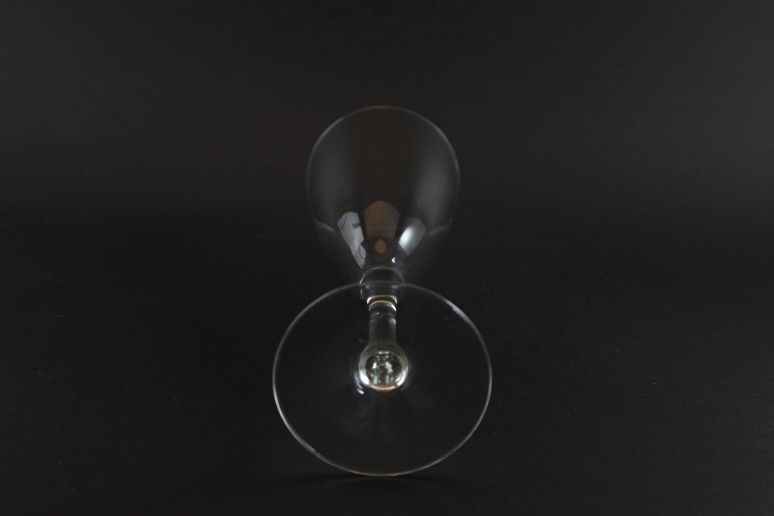 Blown Glass Champagne Flutes or Medium Wine Glasses