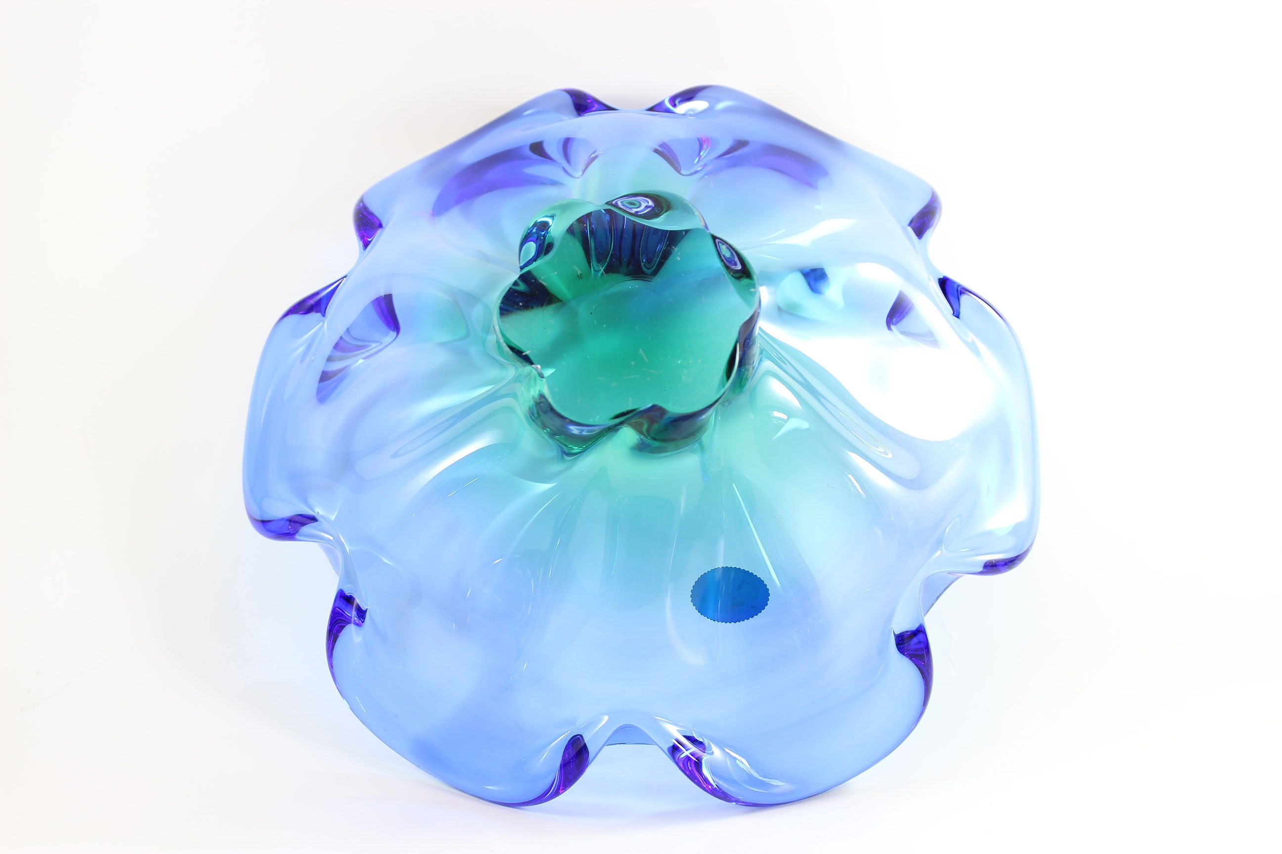 Bohemia, Porcelo Crystal Art Glass Bowl