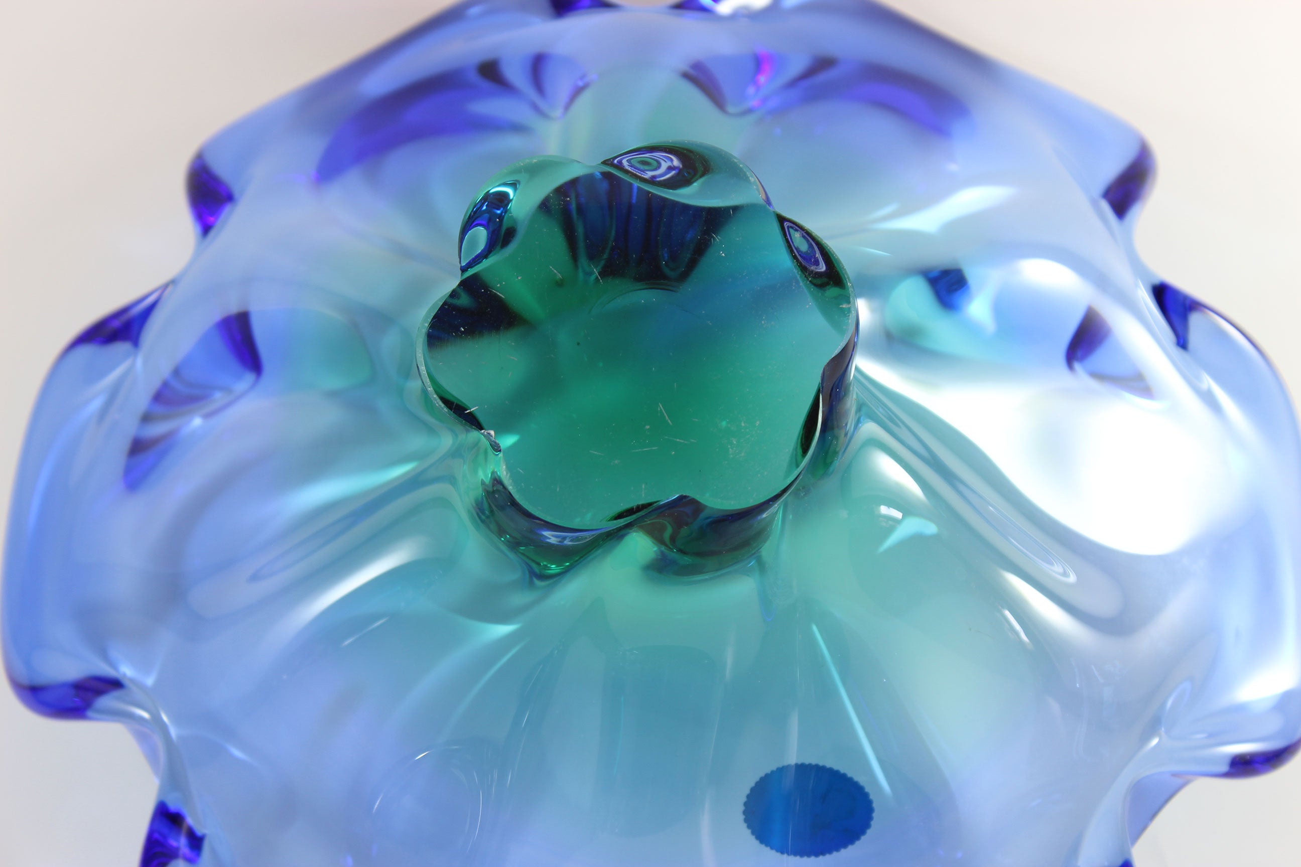 Bohemia, Porcelo Crystal Art Glass Bowl