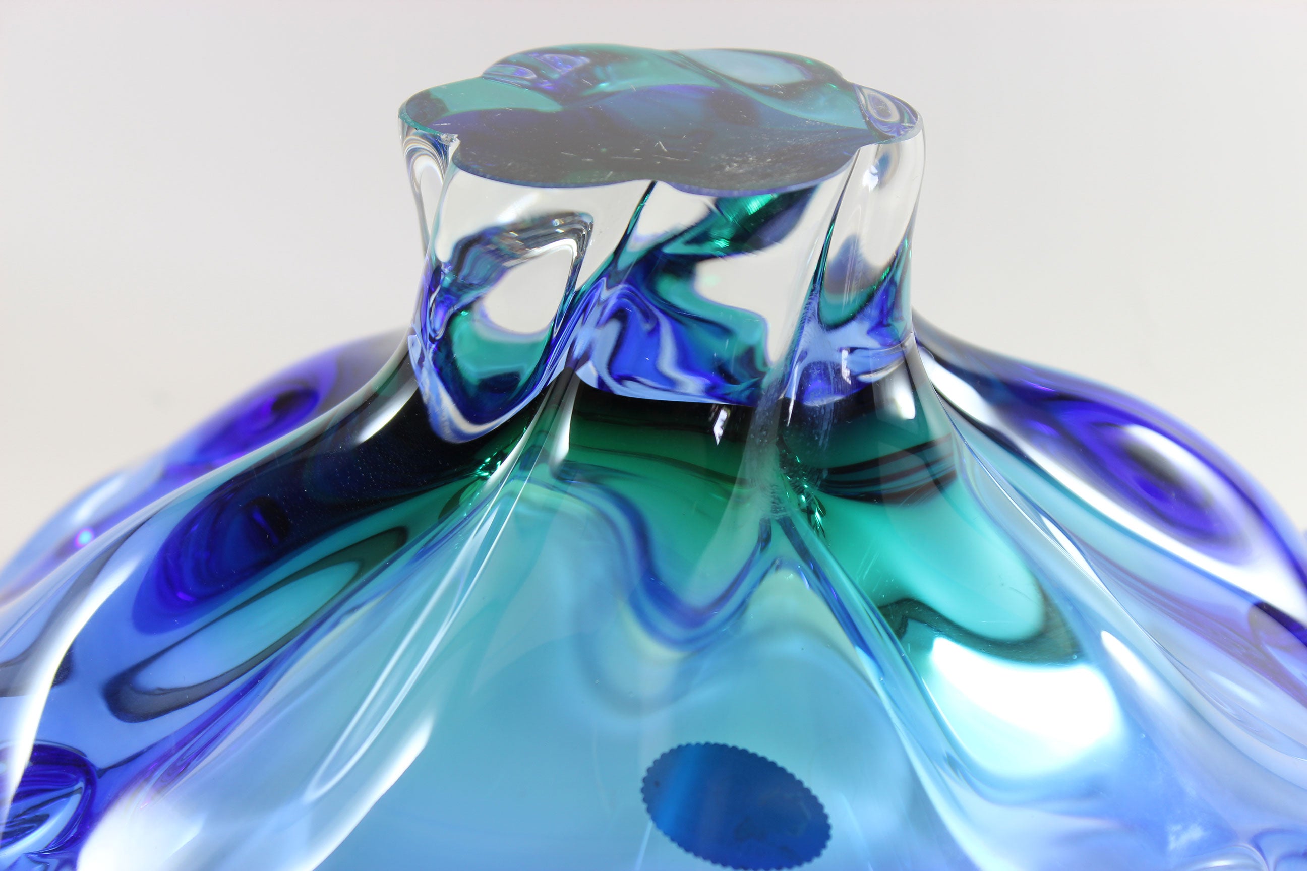 Bohemia, Porcelo Crystal Art Glass Bowl
