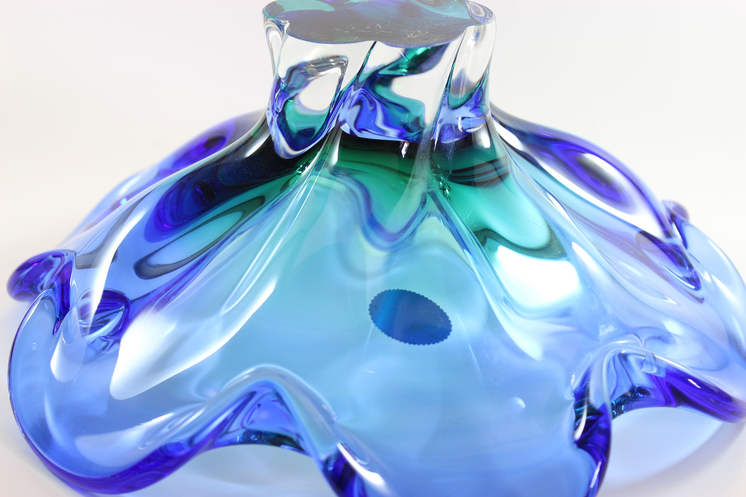 Bohemia, Porcelo Crystal Art Glass Bowl
