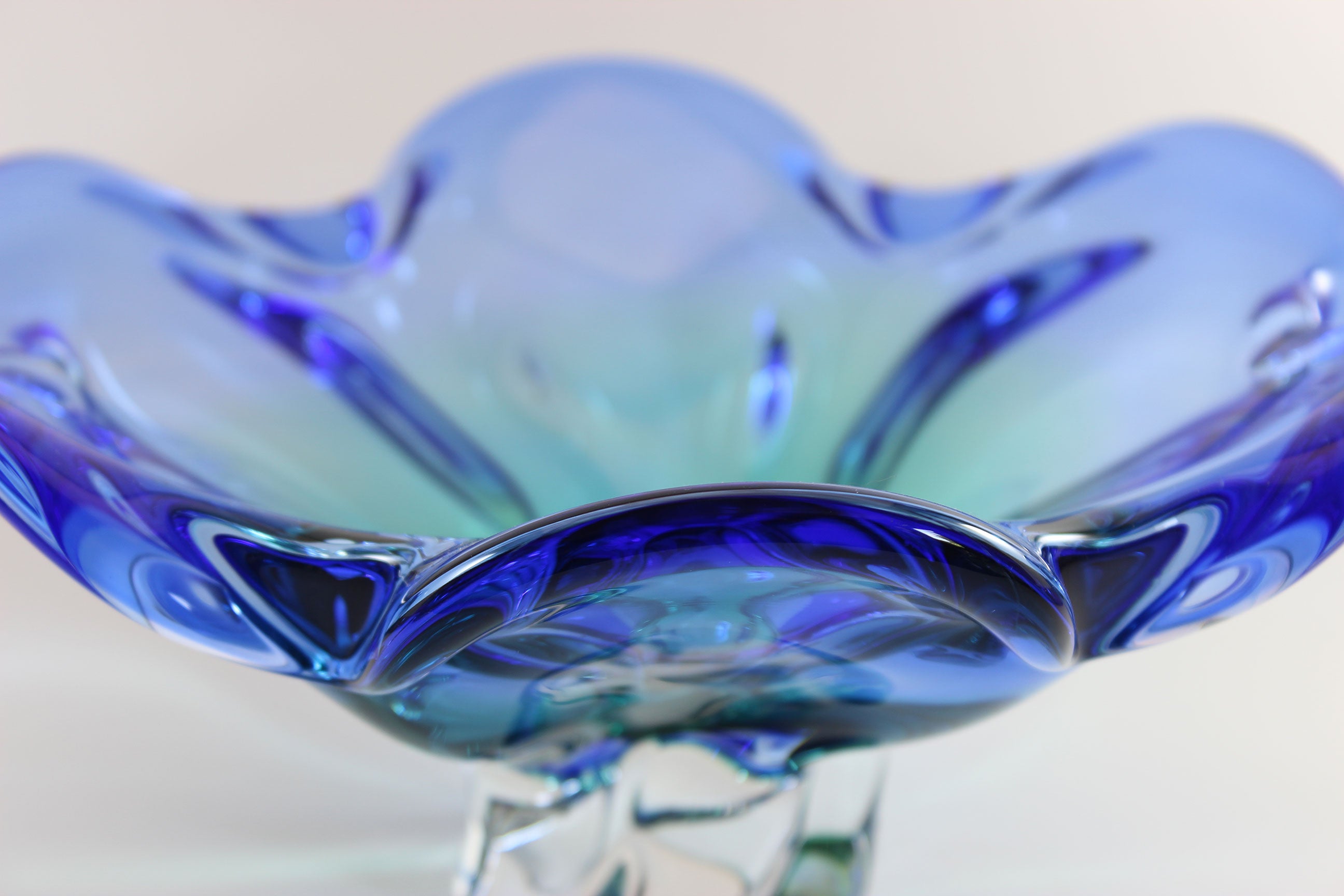 Bohemia, Porcelo Crystal Art Glass Bowl
