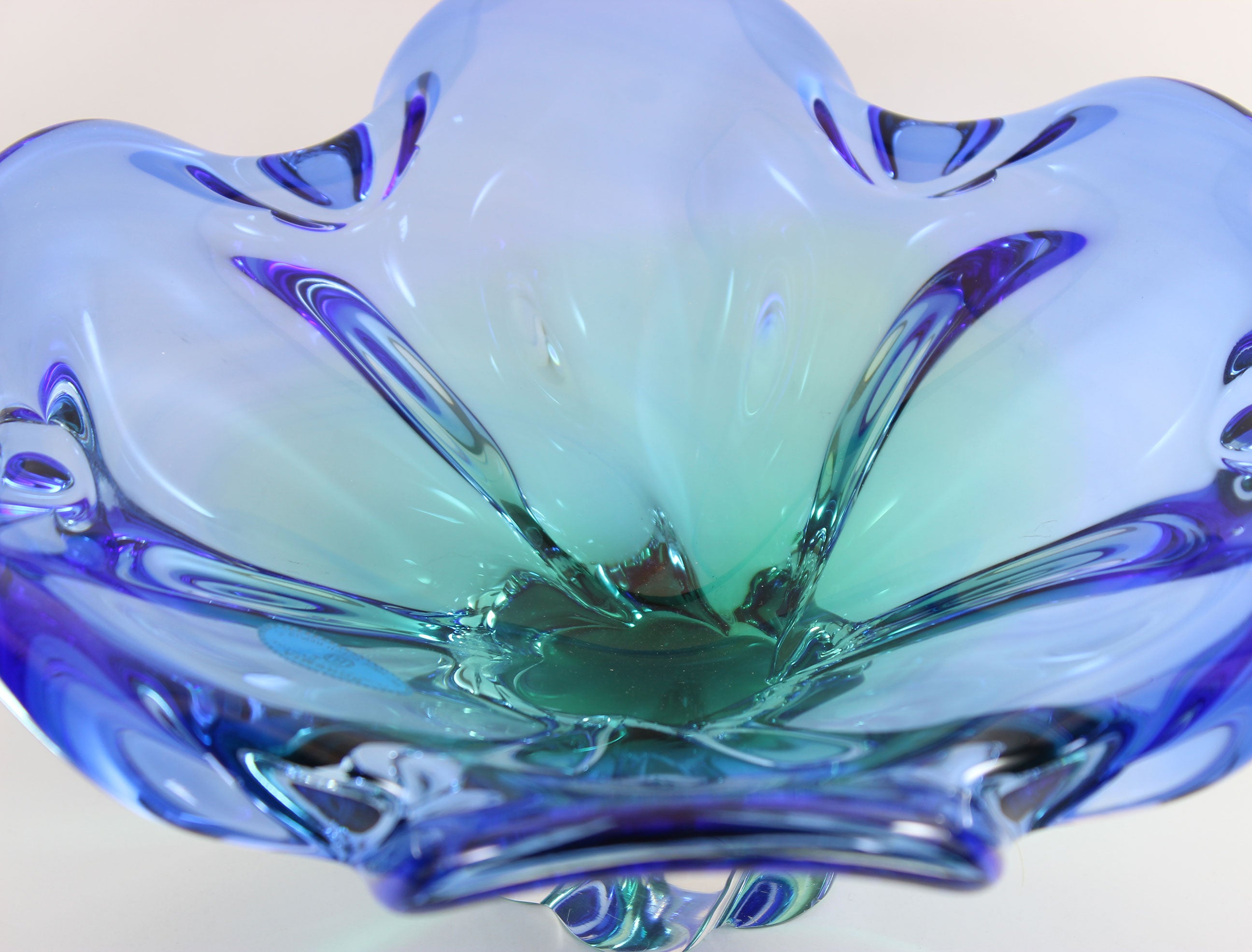 Bohemia, Porcelo Crystal Art Glass Bowl