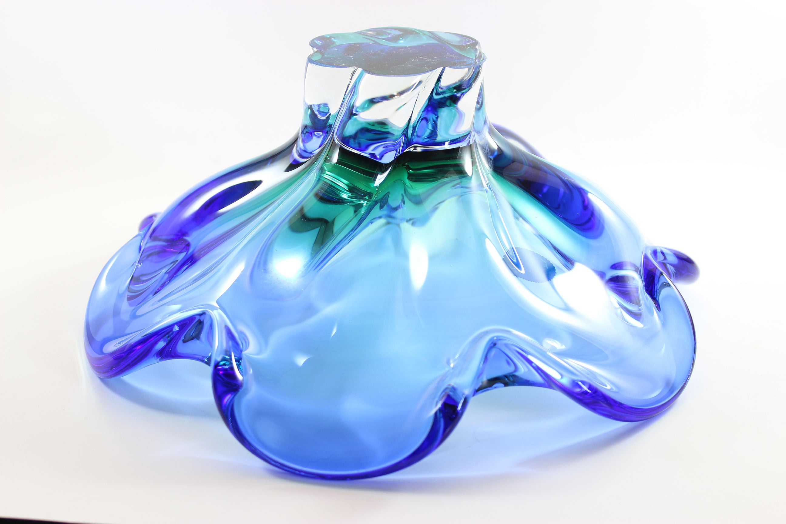 Bohemia, Porcelo Crystal Art Glass Bowl