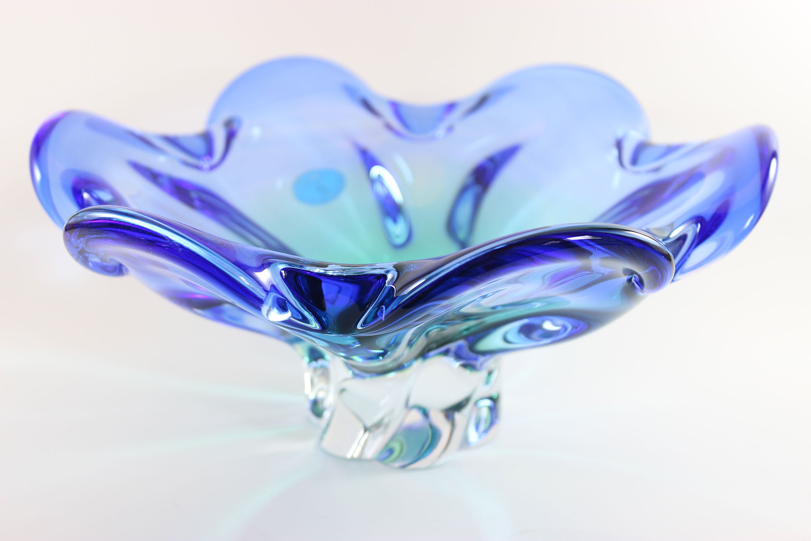 Bohemia, Porcelo Crystal Art Glass Bowl