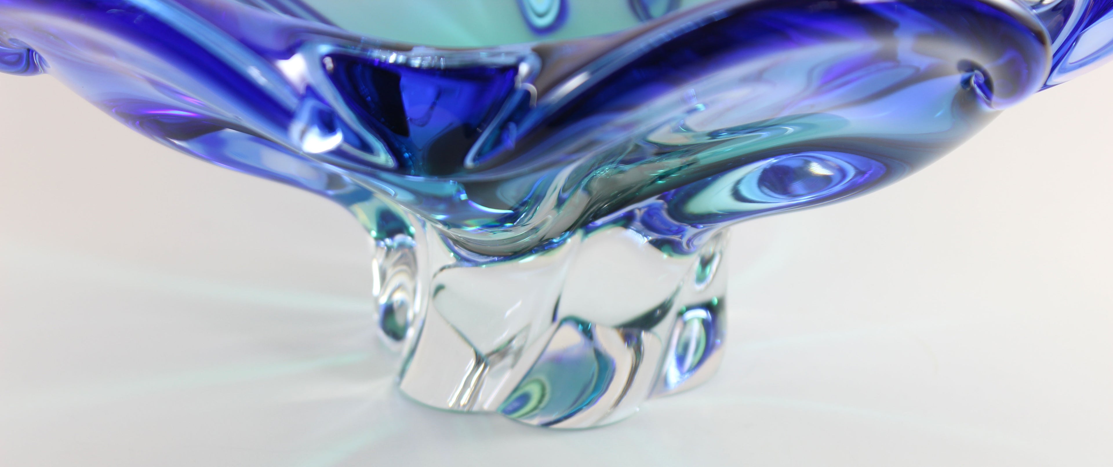 Bohemia, Porcelo Crystal Art Glass Bowl