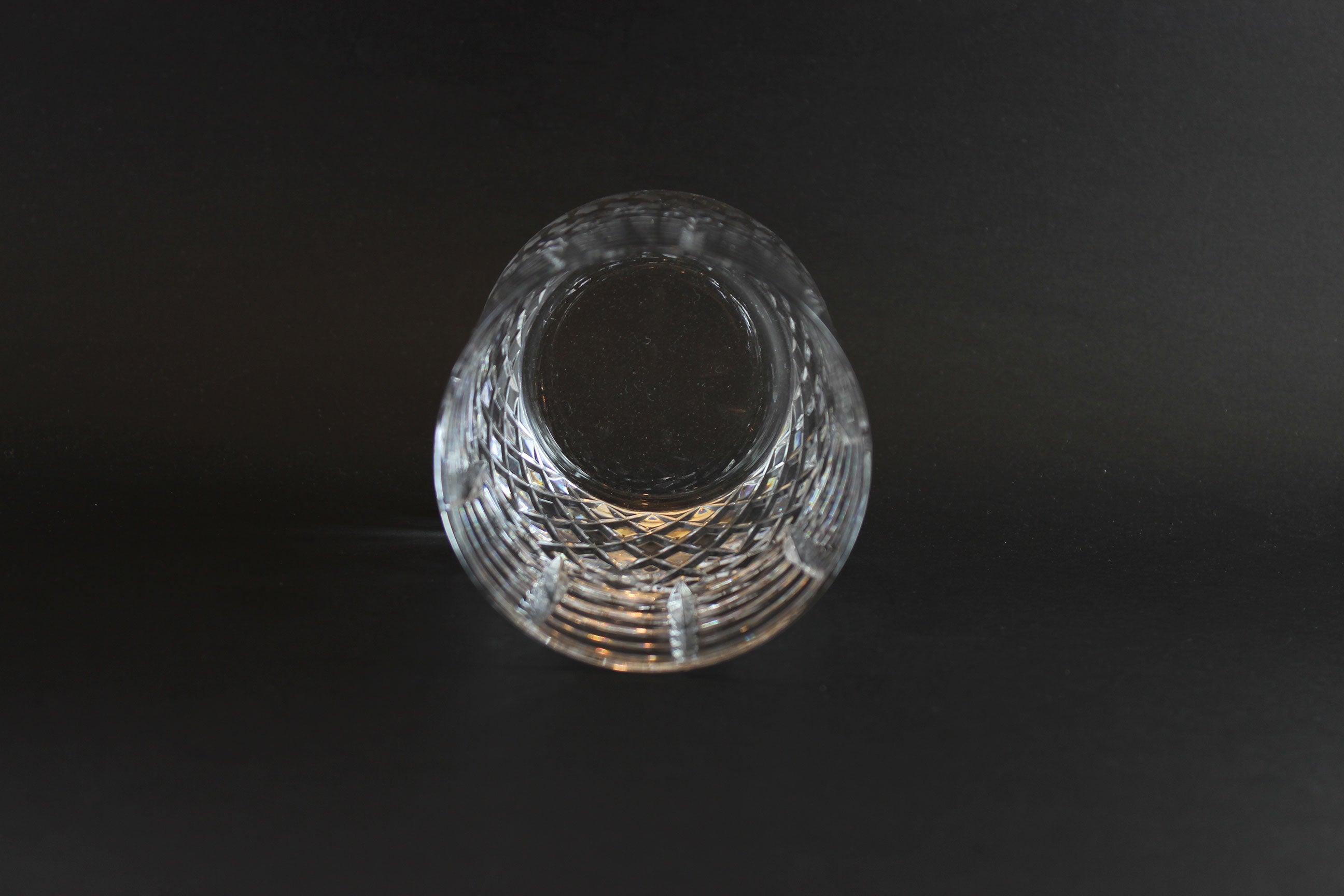 Bohemia Crystal-Crystalex, Diamond Cut Whiskey Glasses