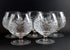 Bohemia Crystal, Large Cut Crystal Brandy Glasses
