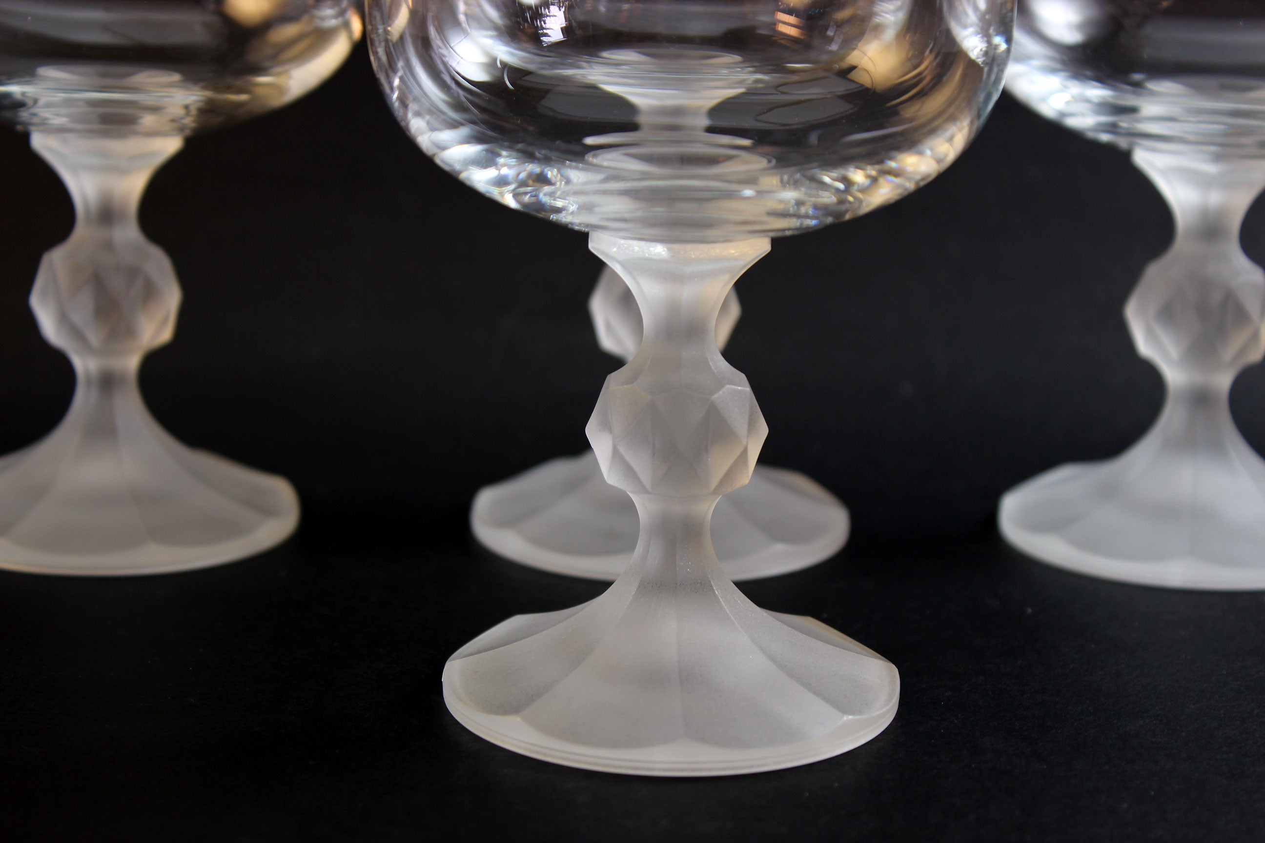 Bohemia Crystal, Janet Pattern, Champagne Coupes