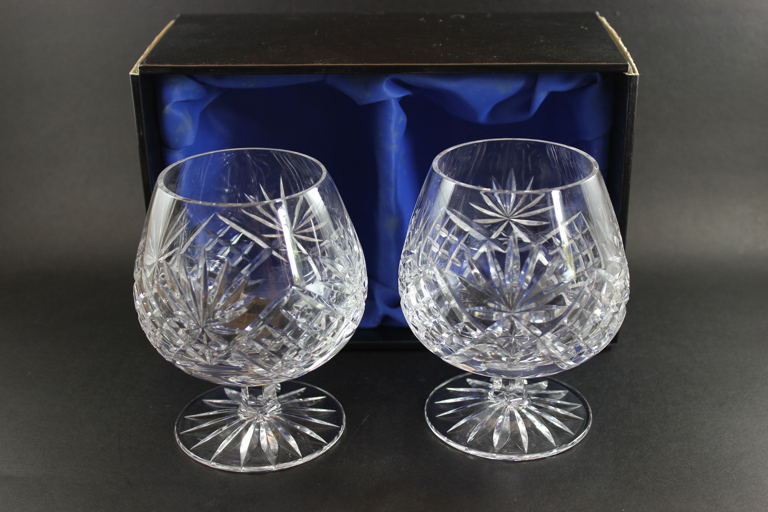 Bohemia Crystal, Large Brandy Glasses