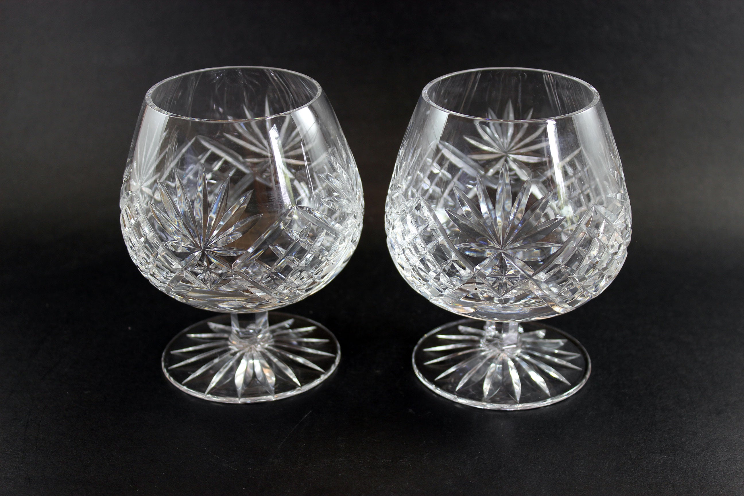 Bohemia Crystal, Large Brandy Glasses