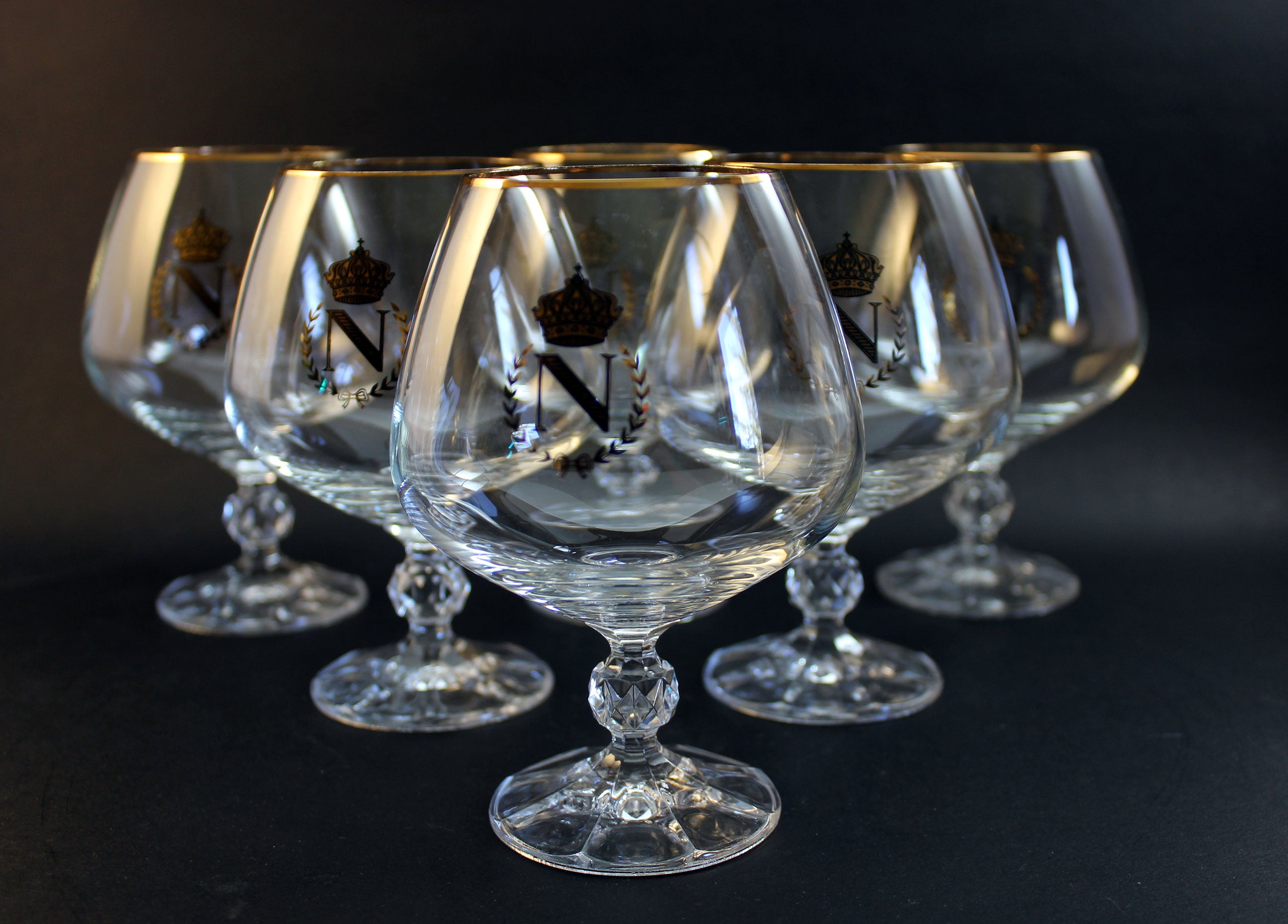 Bohemia Napoleon Brandy Snifters