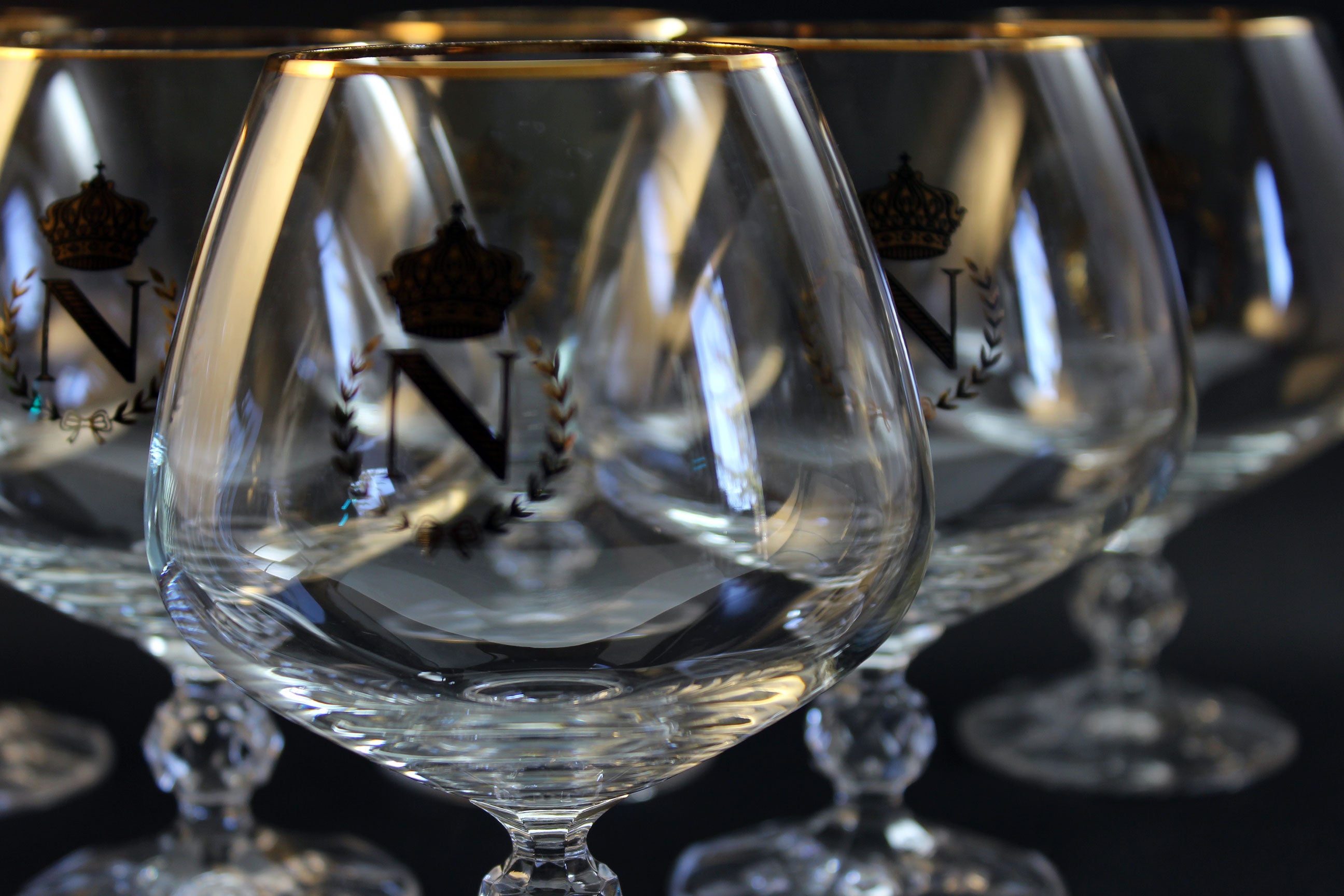 Bohemia Napoleon Brandy Snifters