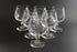 Bohemia Pinwheel Crystal, Small Brandy Glasses