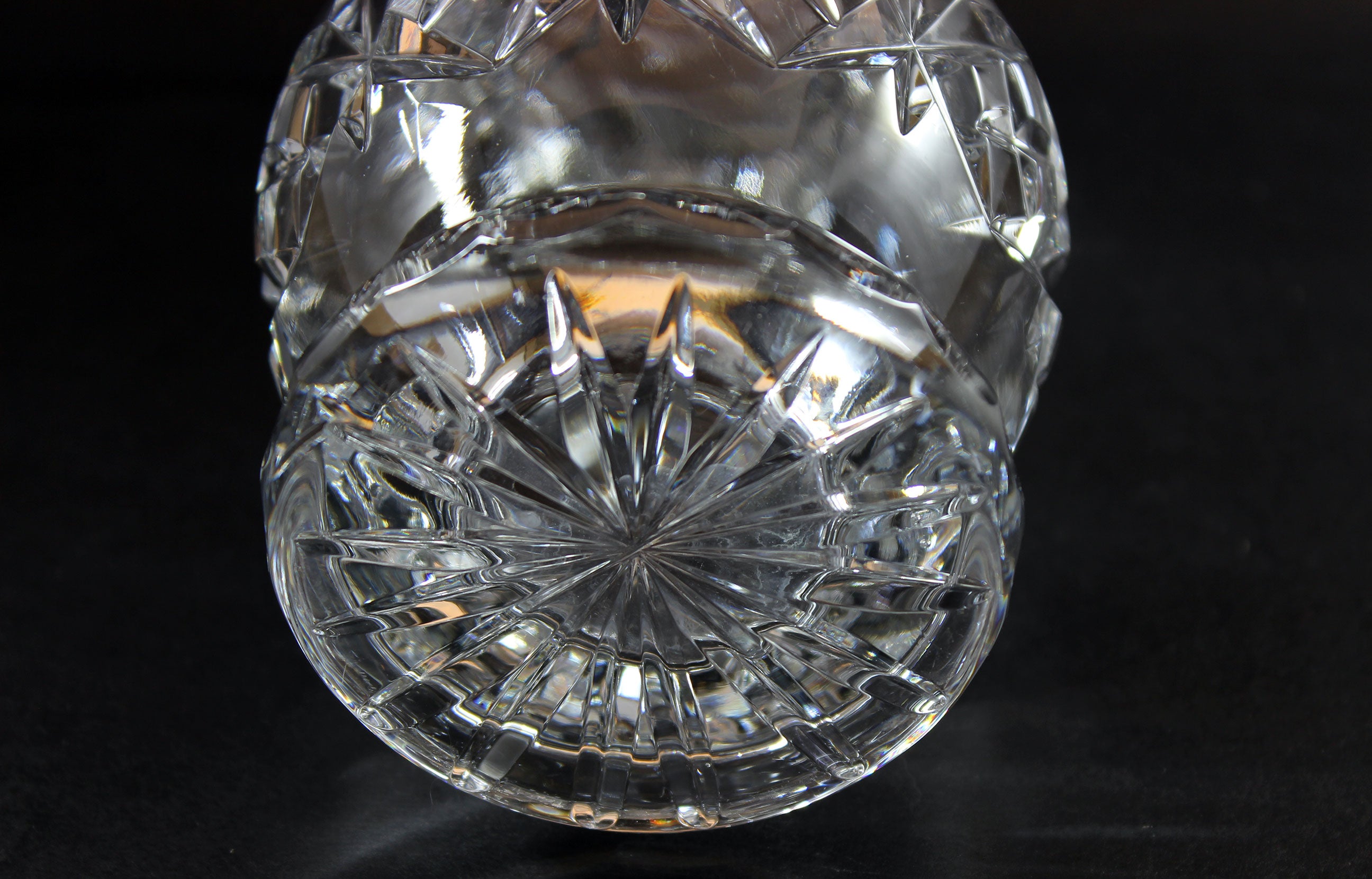 Bohemia, Pinwheel Pattern, Tall Flower Vase
