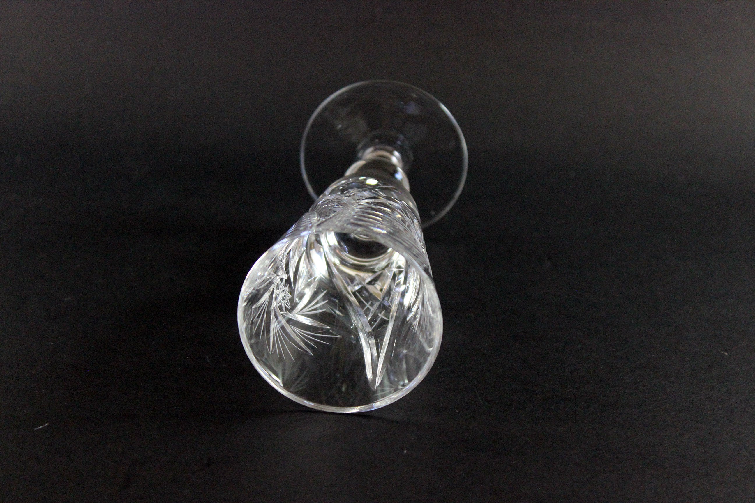 Bohemia, Pinwheel Crystal, Liqueur Glasses