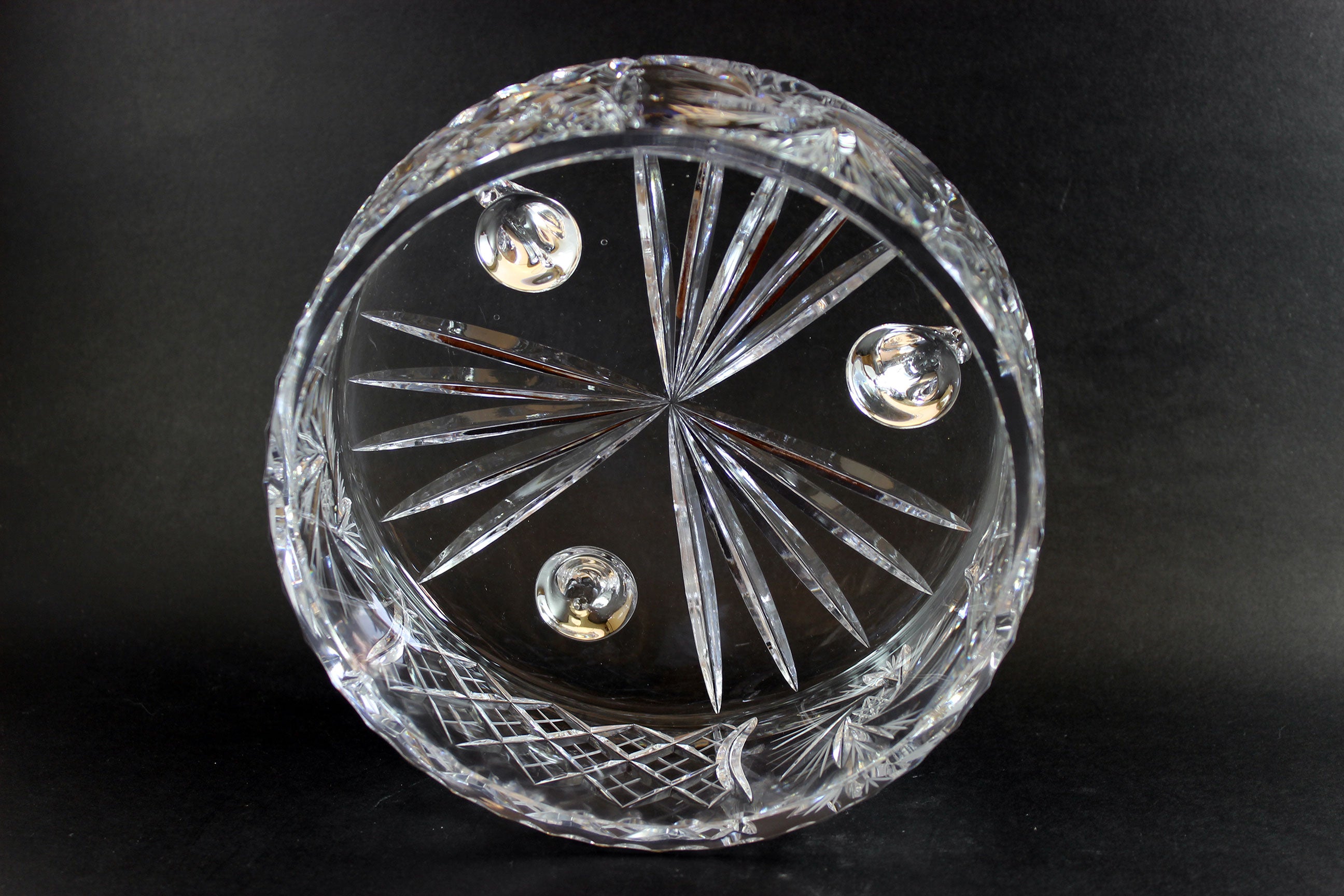 Bohemia, Pinwheel Pattern, Crystal Bowl