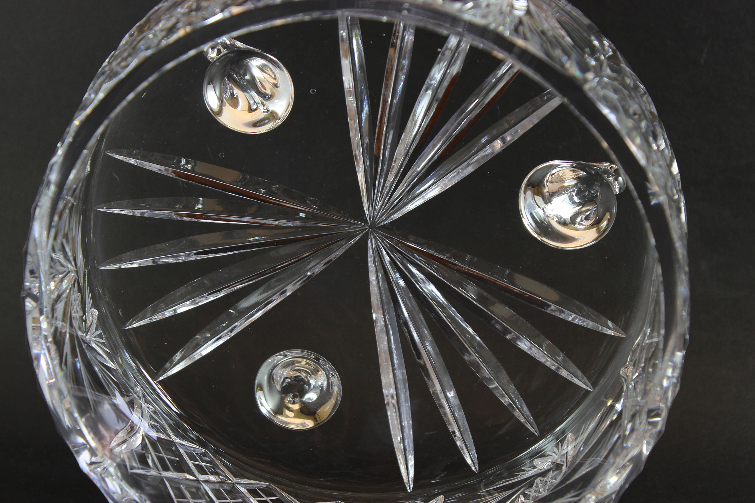 Bohemia, Pinwheel Pattern, Crystal Bowl
