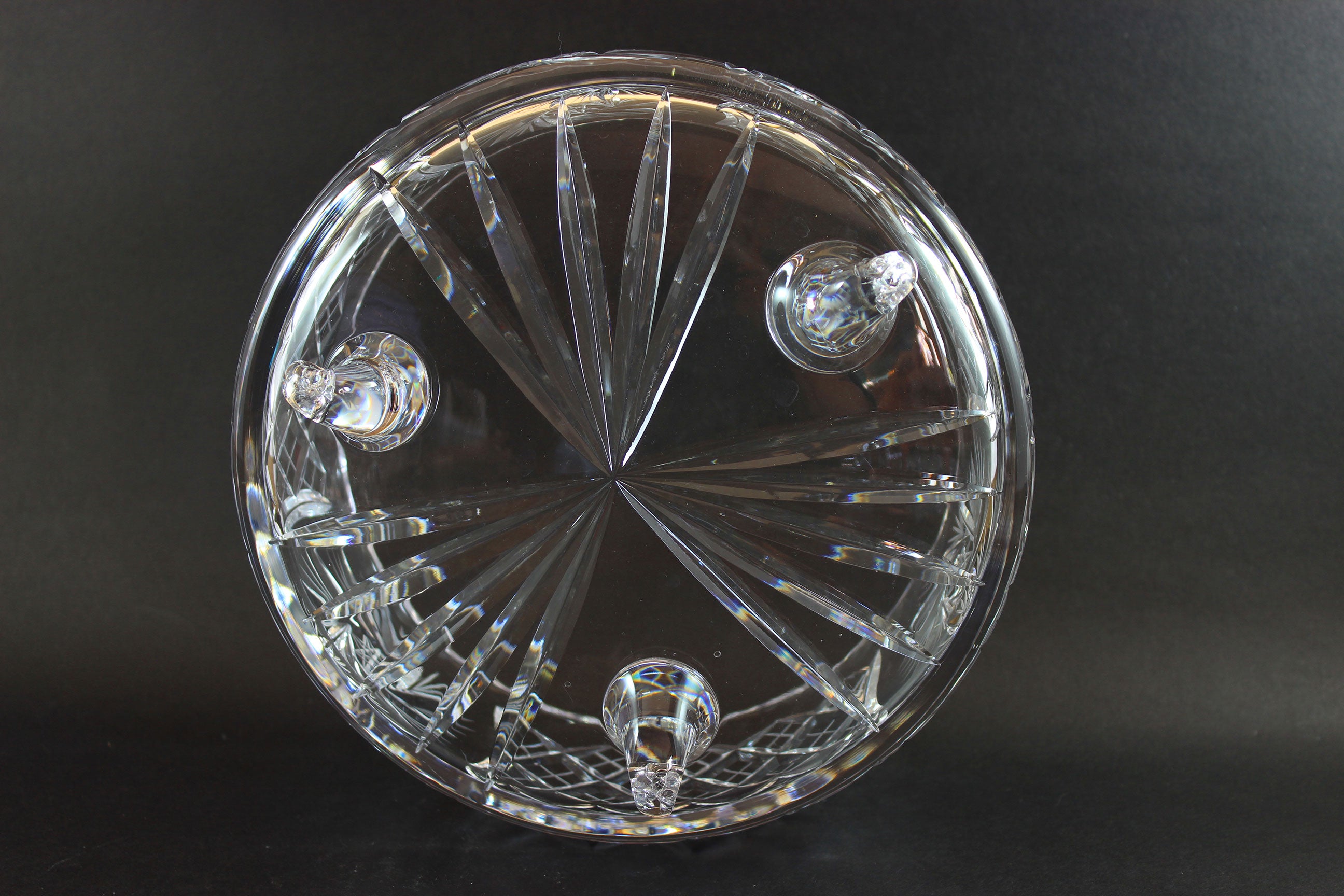 Bohemia, Pinwheel Pattern, Crystal Bowl