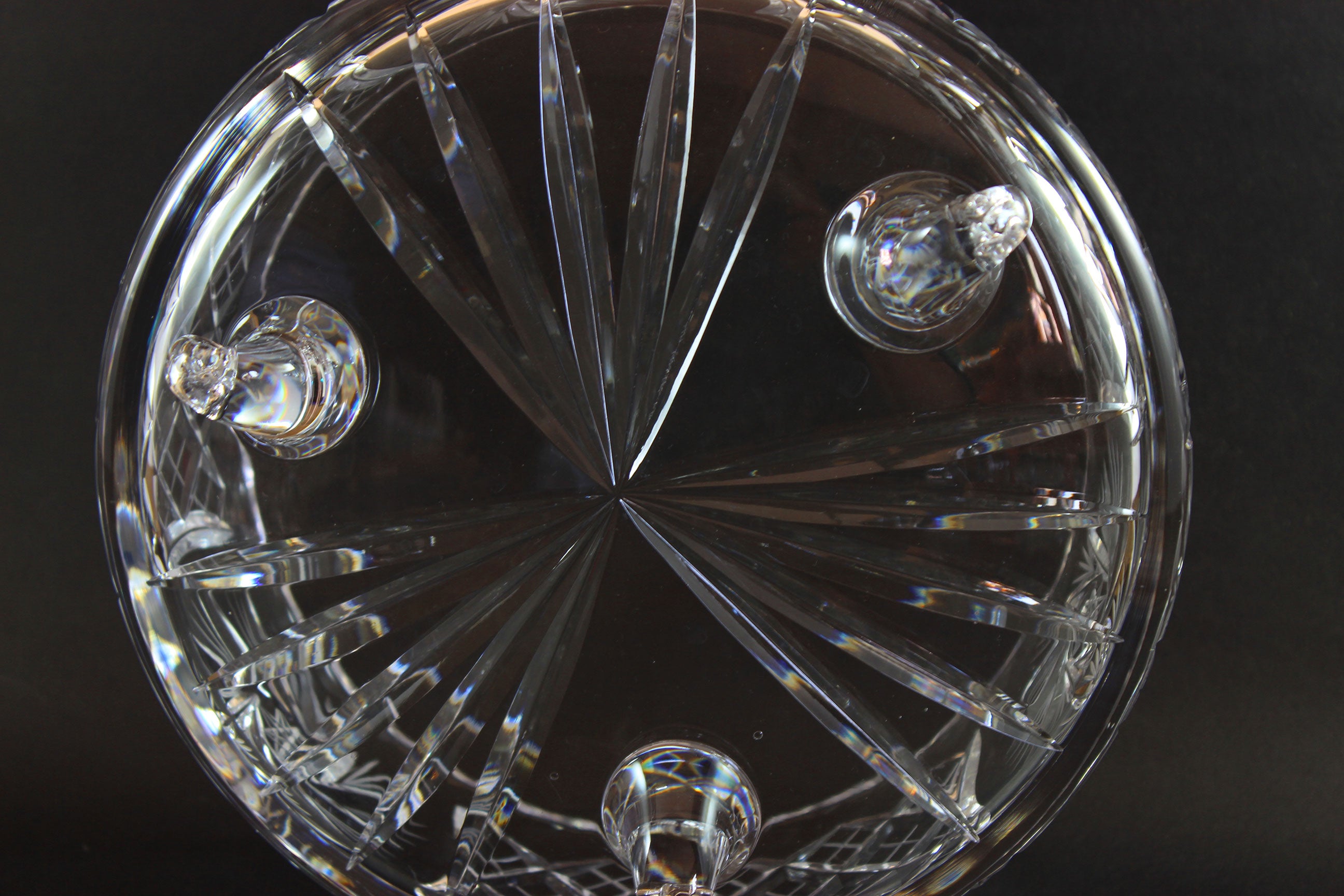 Bohemia, Pinwheel Pattern, Crystal Bowl
