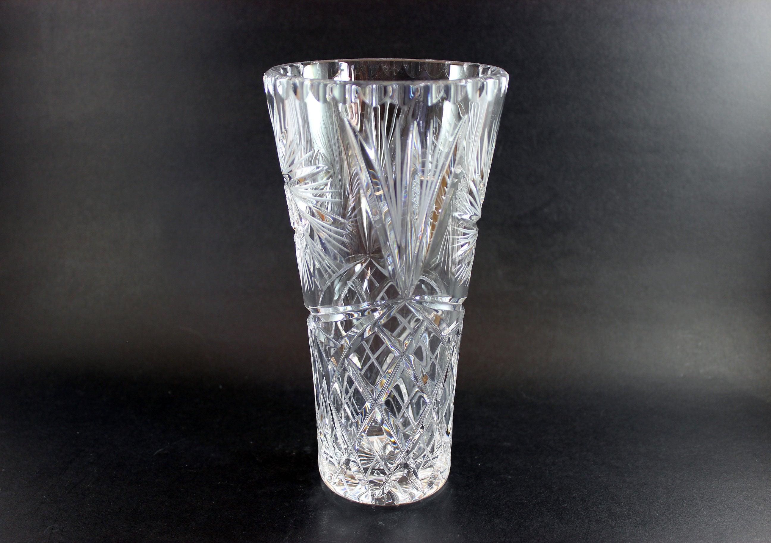 Bohemia, Pinwheel Tall Flower Vase
