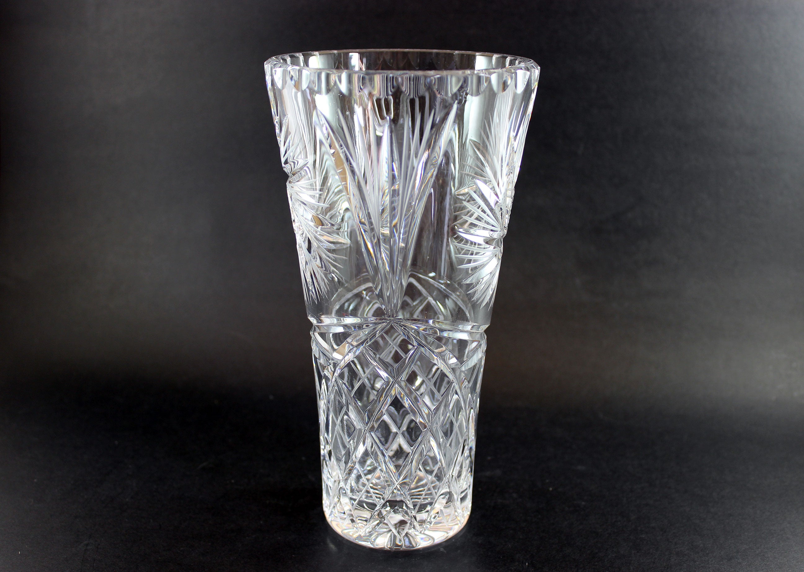 Bohemia, Pinwheel Tall Flower Vase