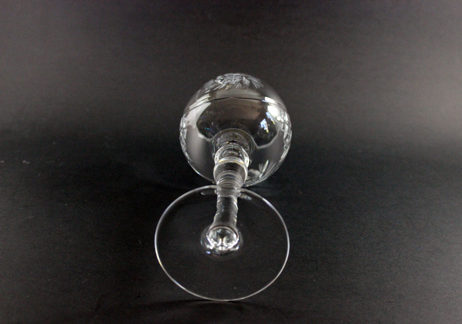 Bohemia, Pinwheel Crystal, Large Wine Hocks