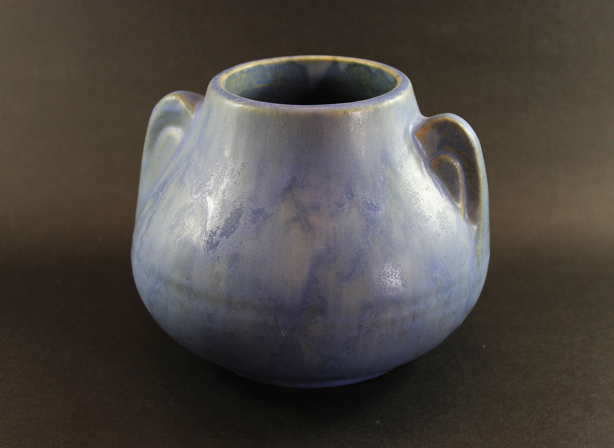 Brush McCoy, Blue Vellum Fawn Vase