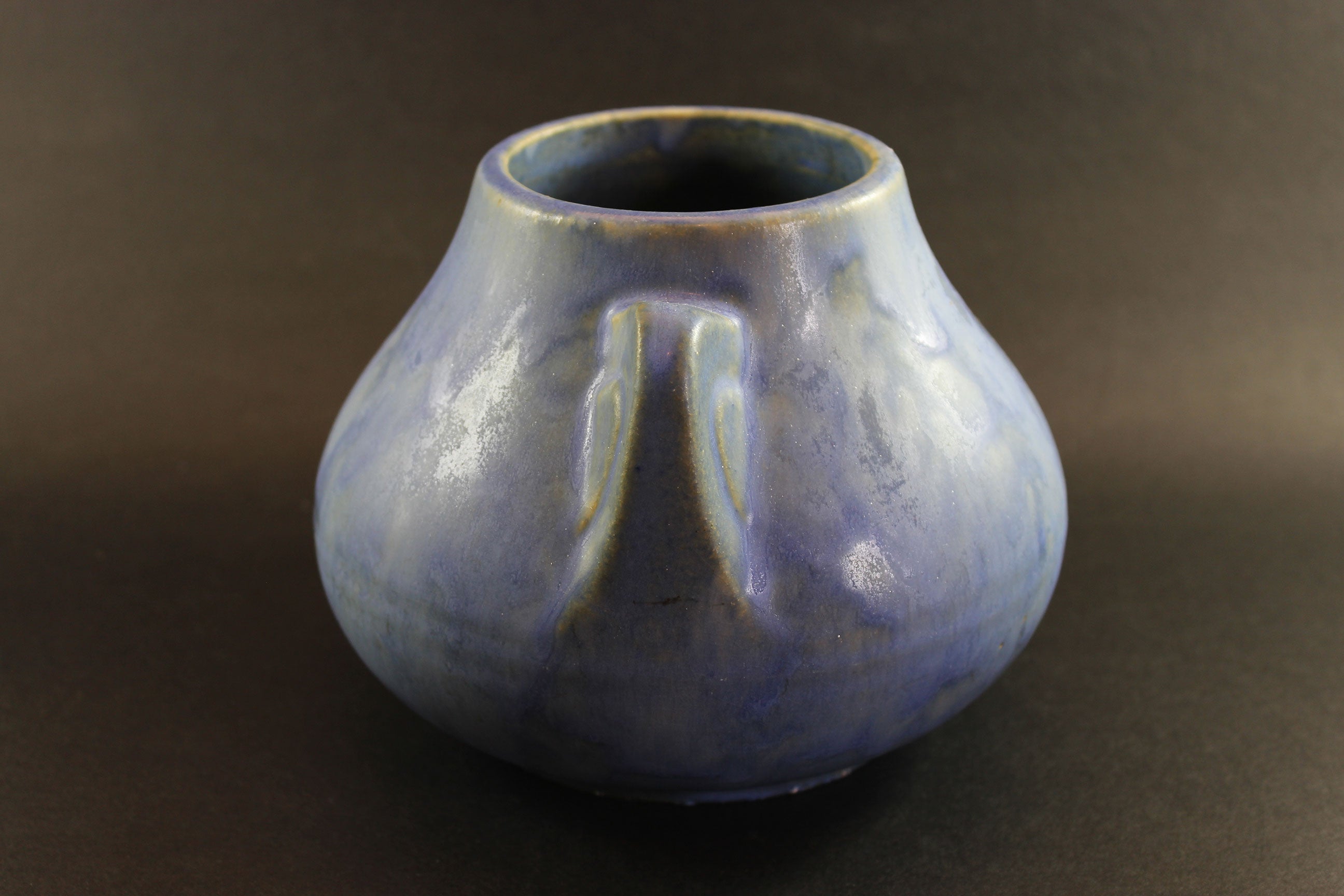 Brush McCoy, Blue Vellum Fawn Vase