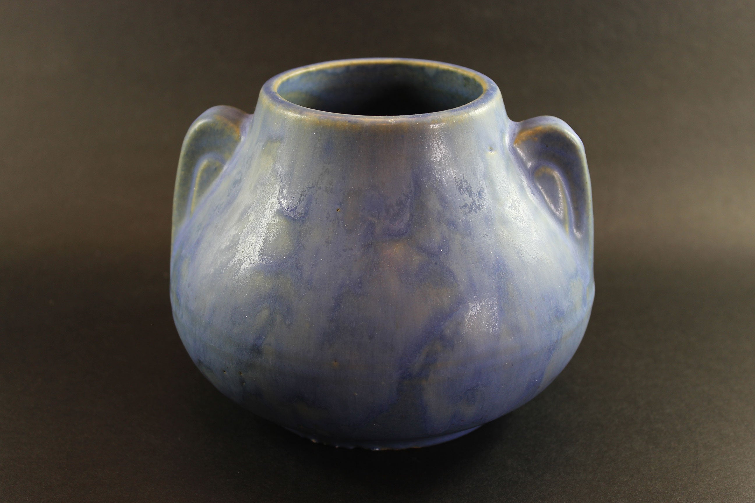Brush McCoy, Blue Vellum Fawn Vase