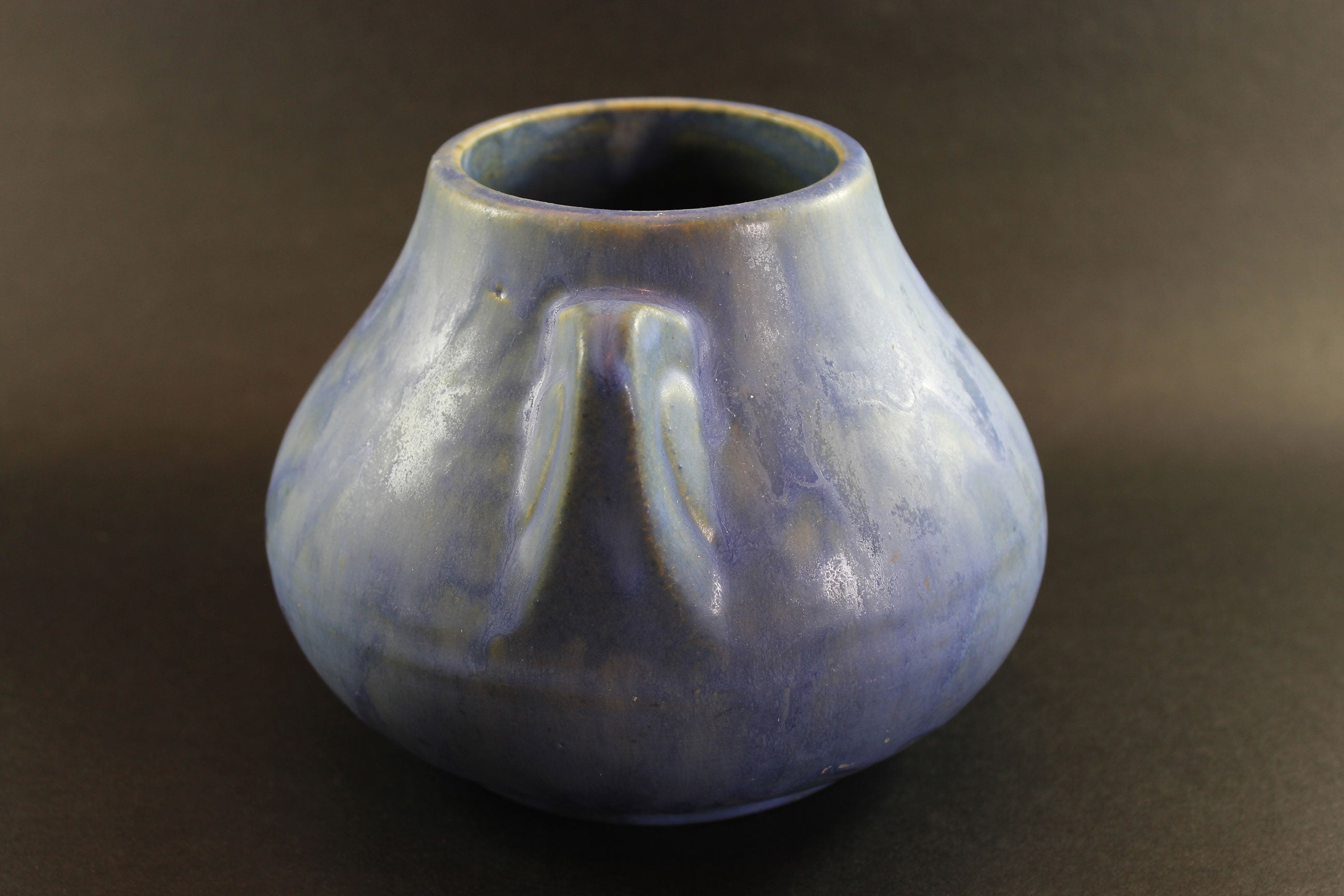 Brush McCoy, Blue Vellum Fawn Vase
