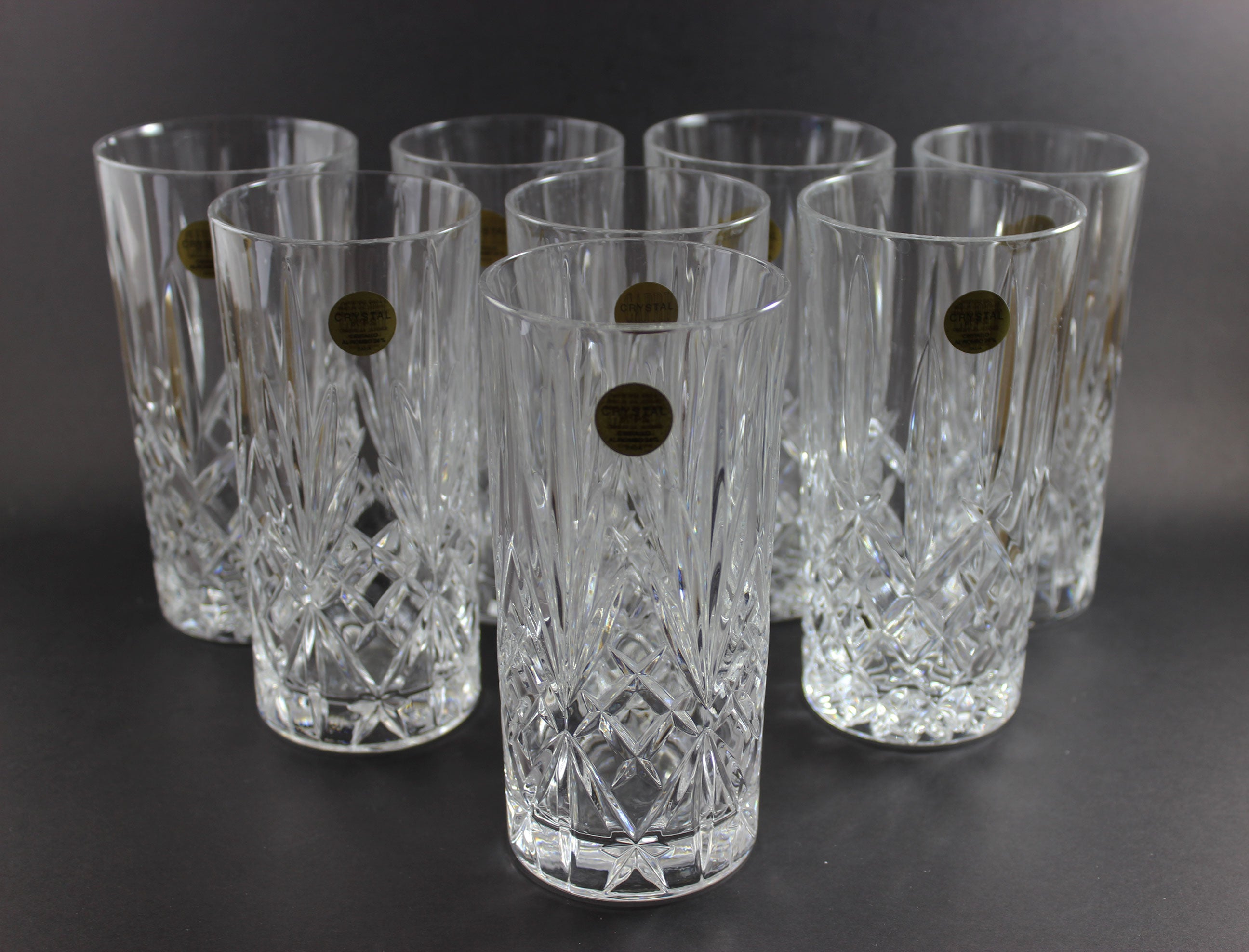 Capri Crystal, Cristallo Al Piombo, Heavy Crystal Tumblers