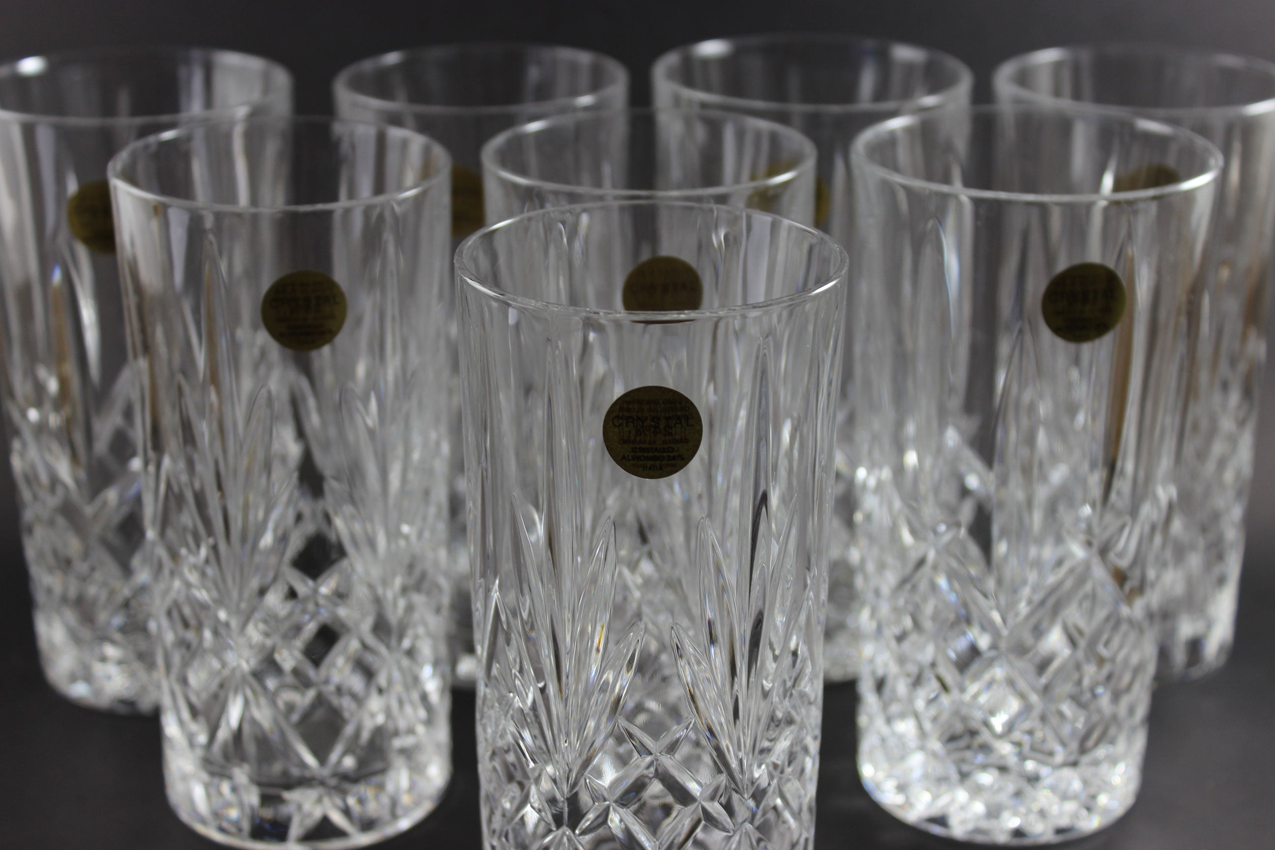 Capri Crystal, Cristallo Al Piombo, Heavy Crystal Tumblers