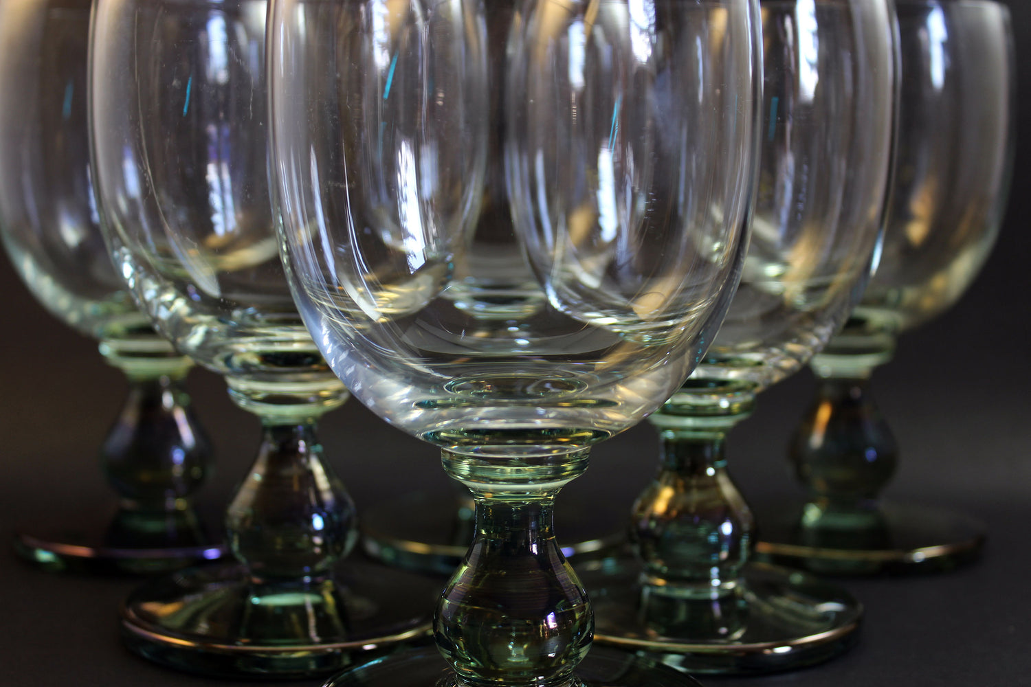 Dansk, Hanna Green, Water Goblets
