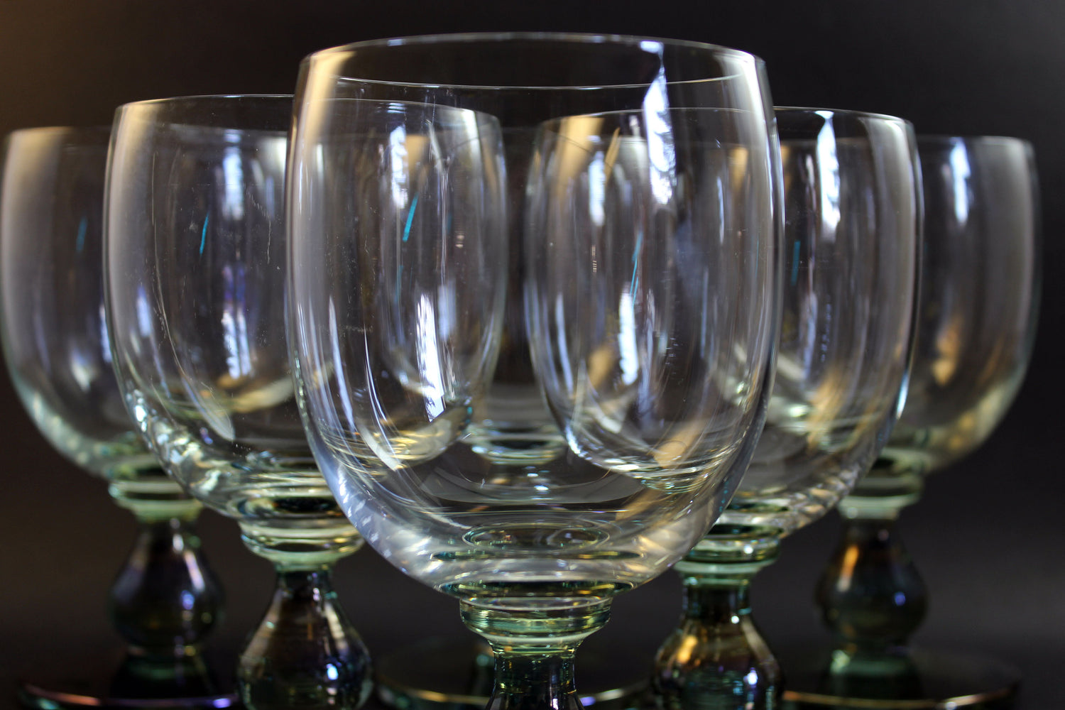 Dansk, Hanna Green, Water Goblets