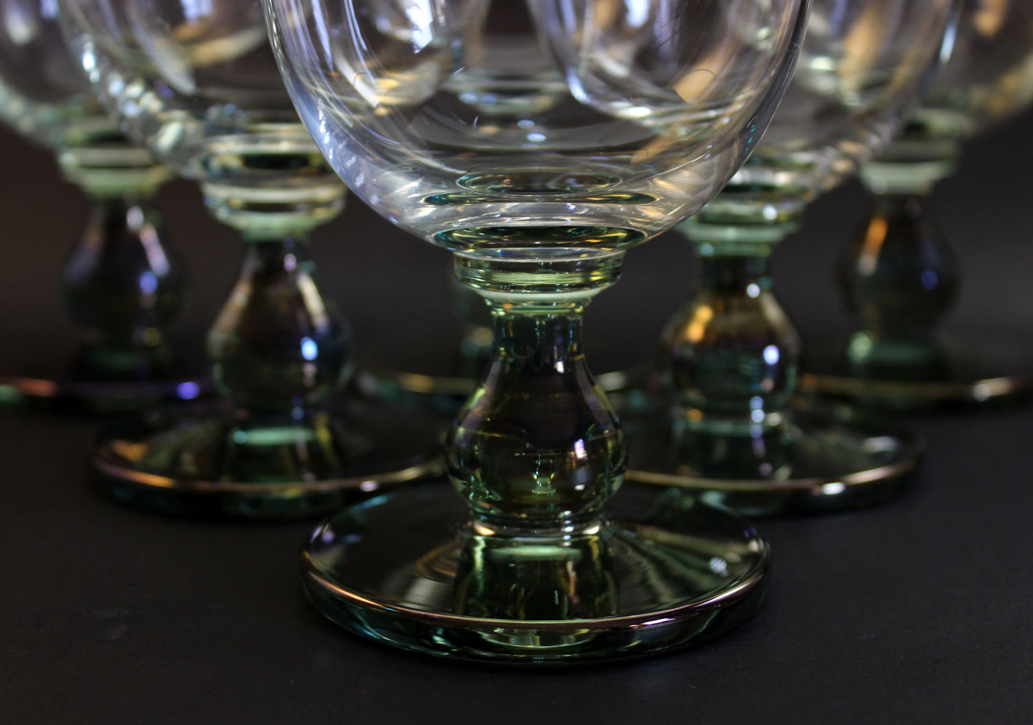 Dansk, Hanna Green, Water Goblets