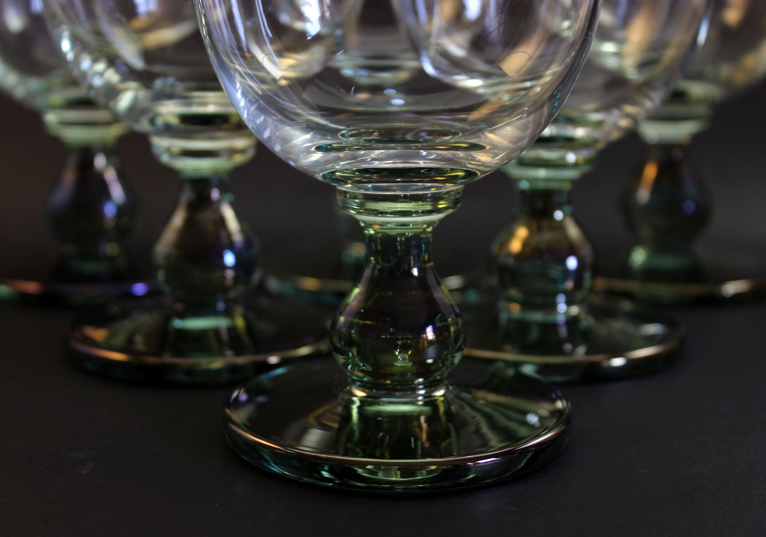 Dansk, Hanna Green, Water Goblets