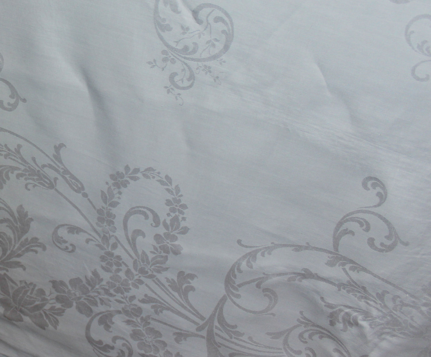 Double Damask Linen Table Cloth, Very Large