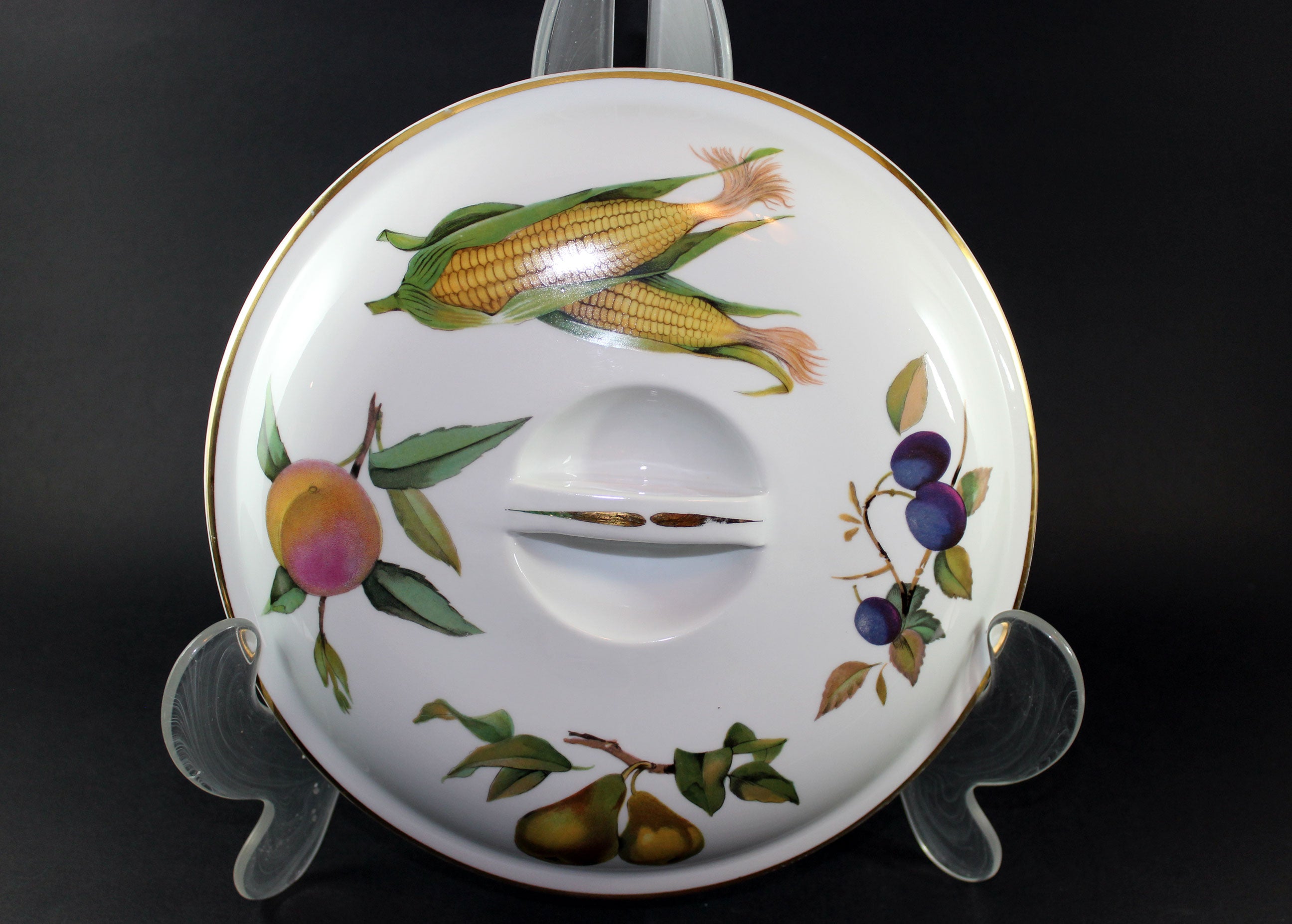 Evesham Gold, Royal Worcester, Large Covered Casserole Dish