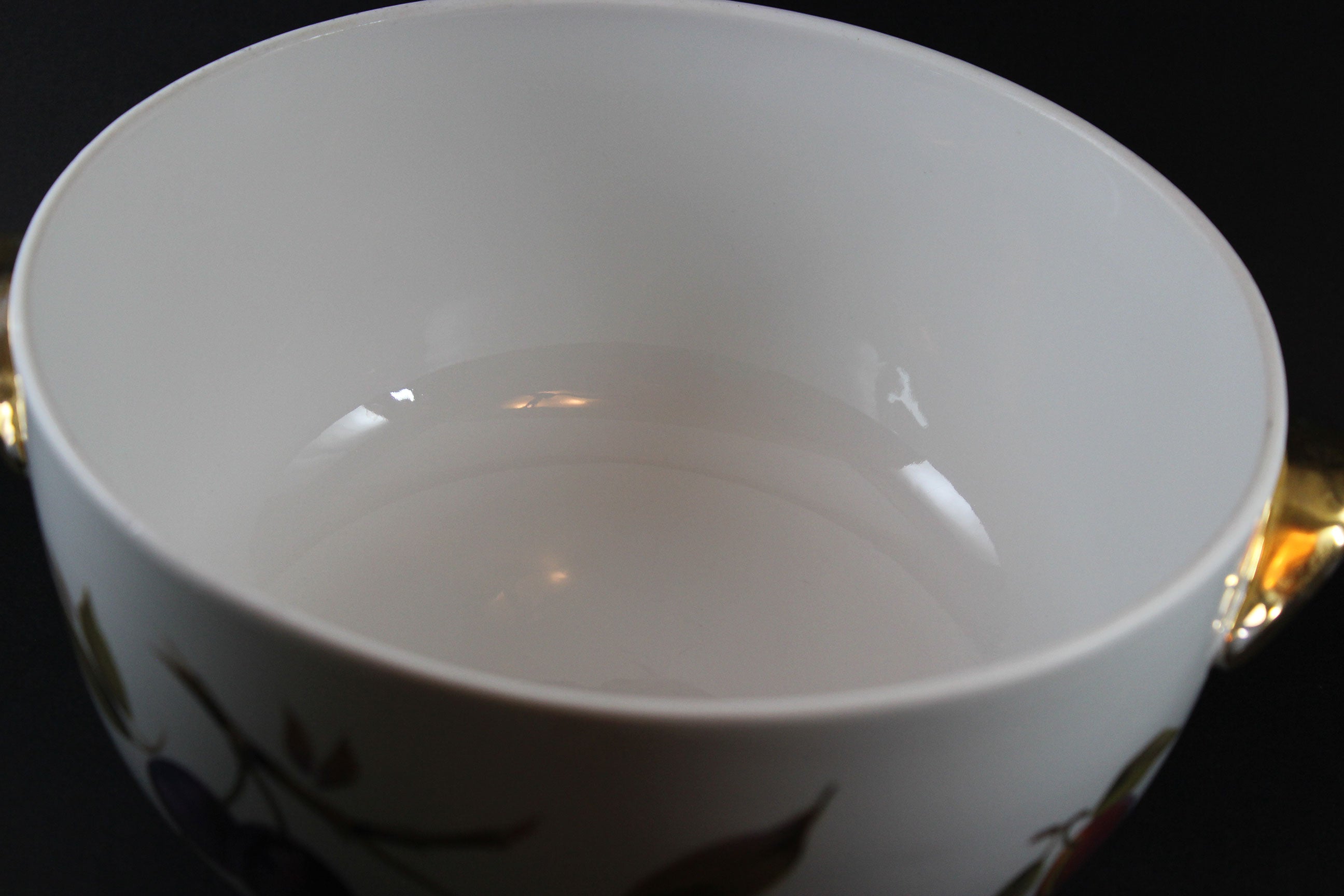 Evesham Gold, Royal Worcester, Large Covered Casserole Dish