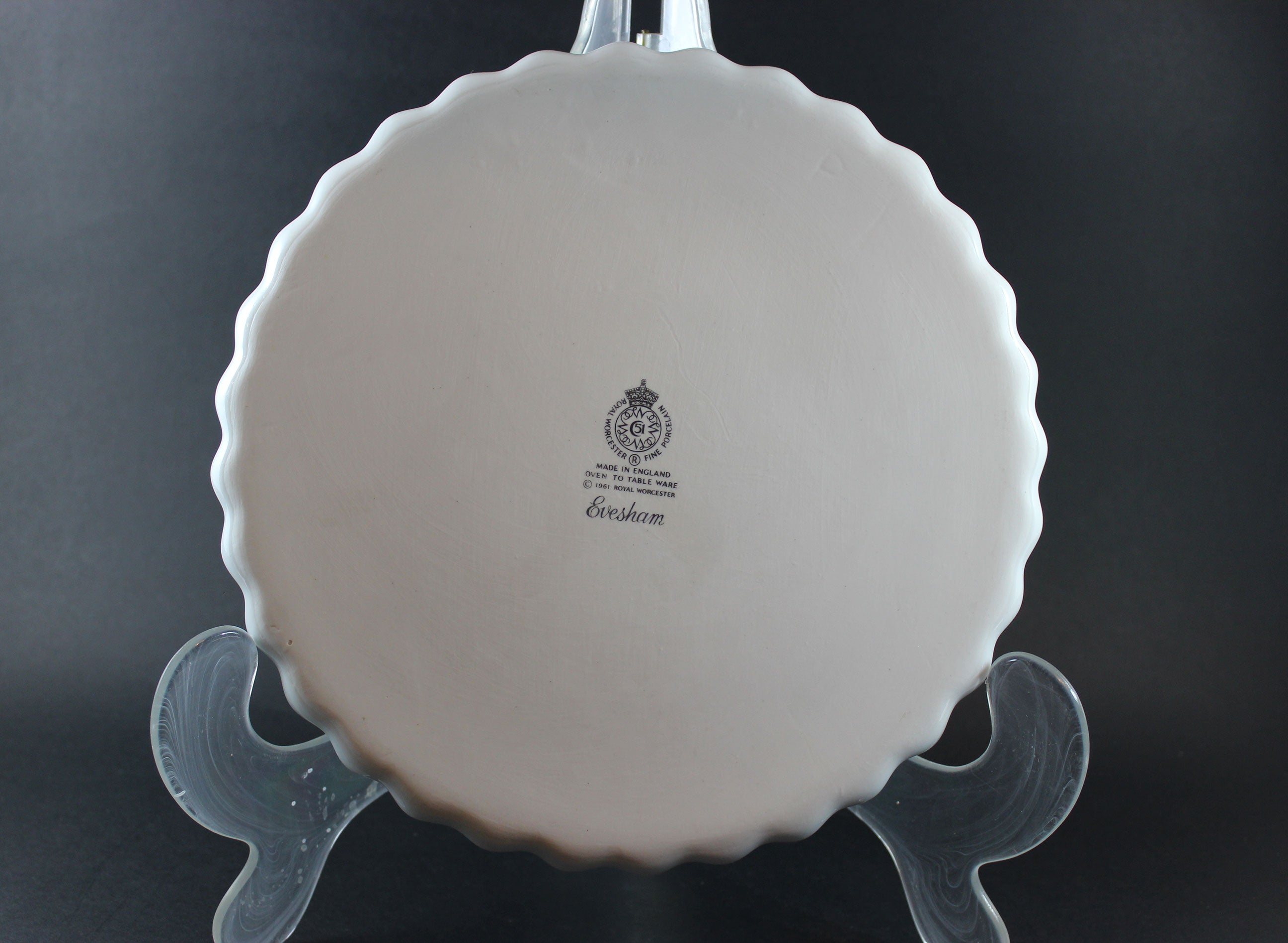 Evesham Gold, Royal Worcester, Small Flan or Quiche Dish