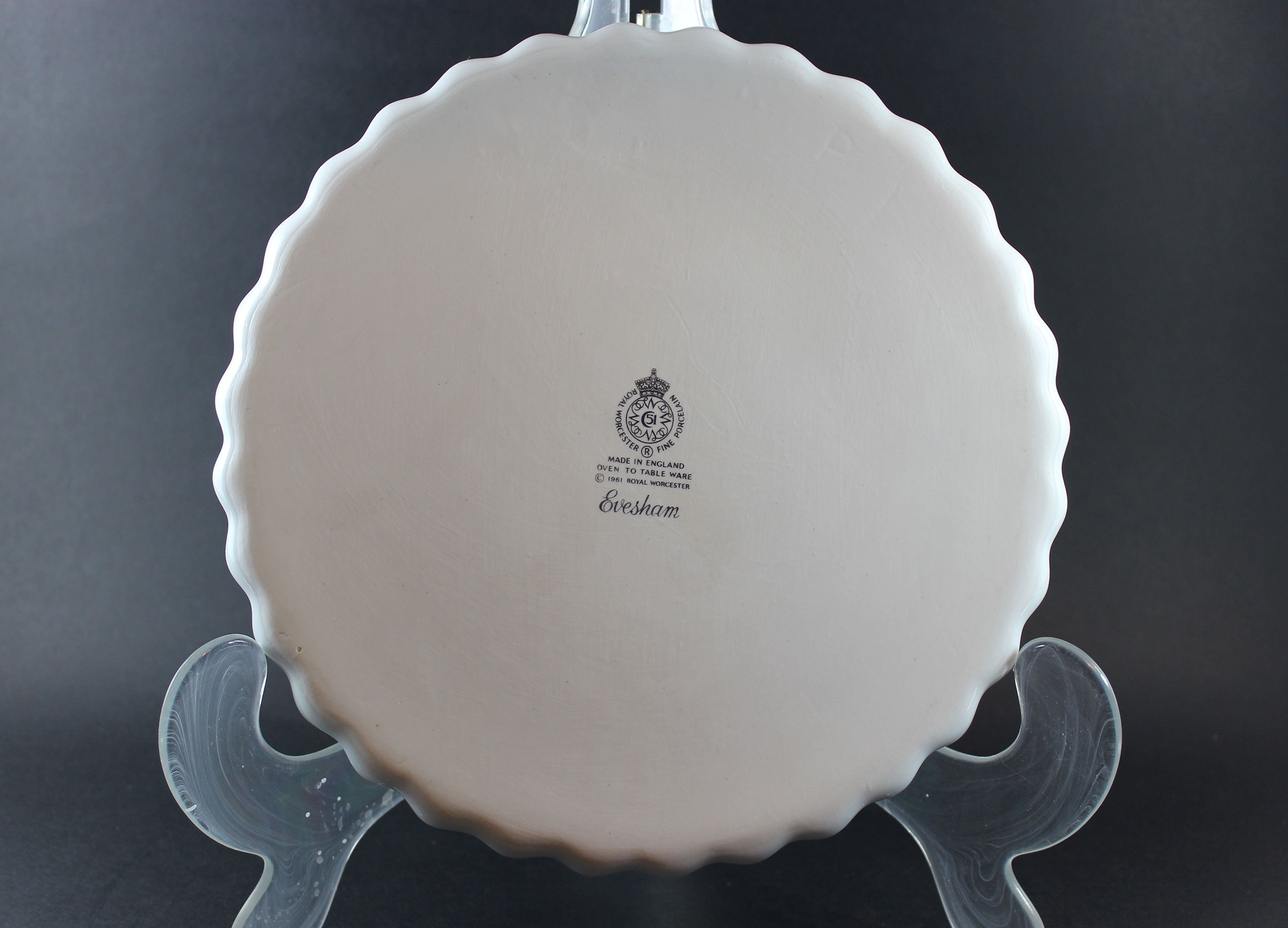 Evesham Gold, Royal Worcester, Small Flan or Quiche Dish