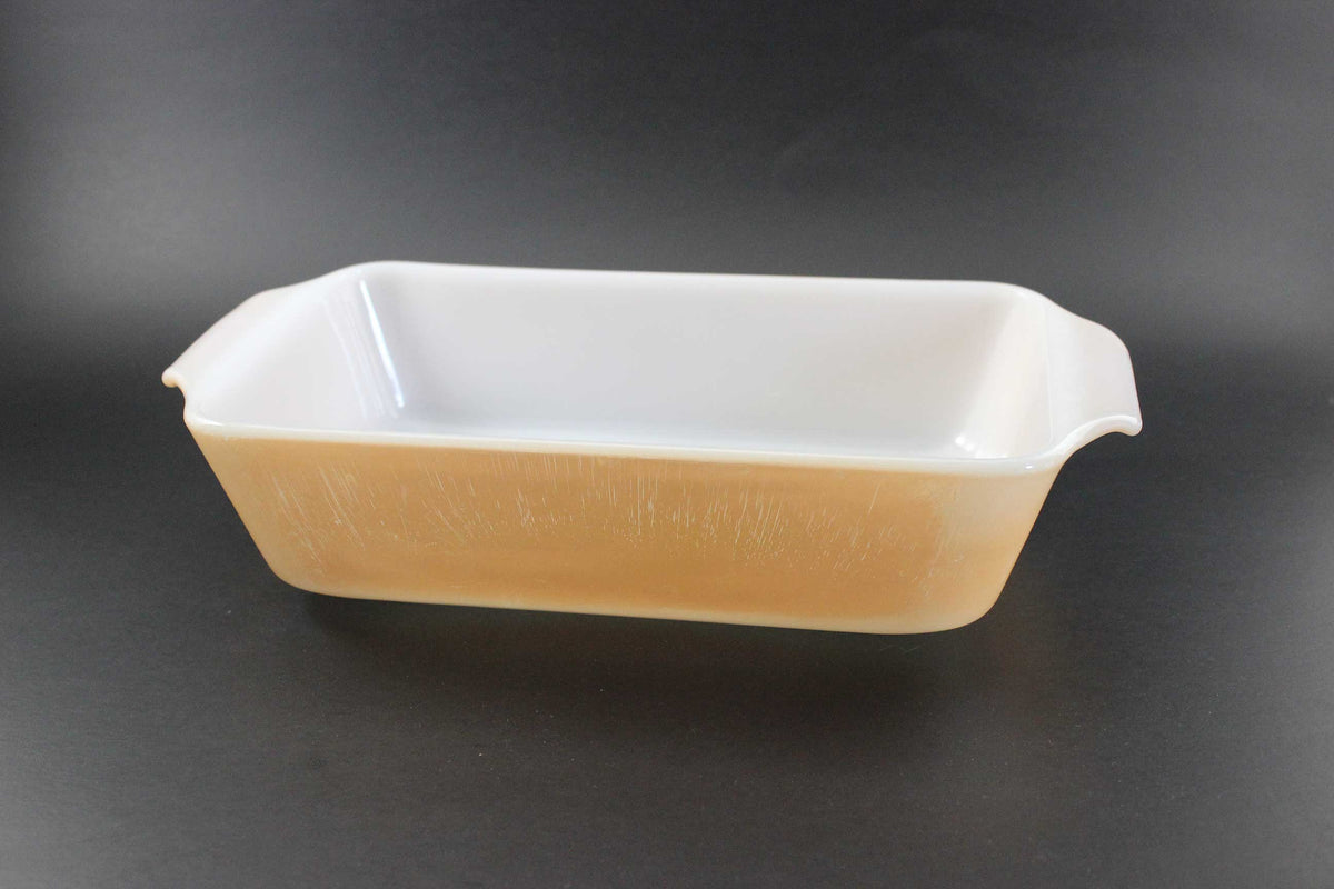 Fire King, Lustre Ware, Loaf Pan