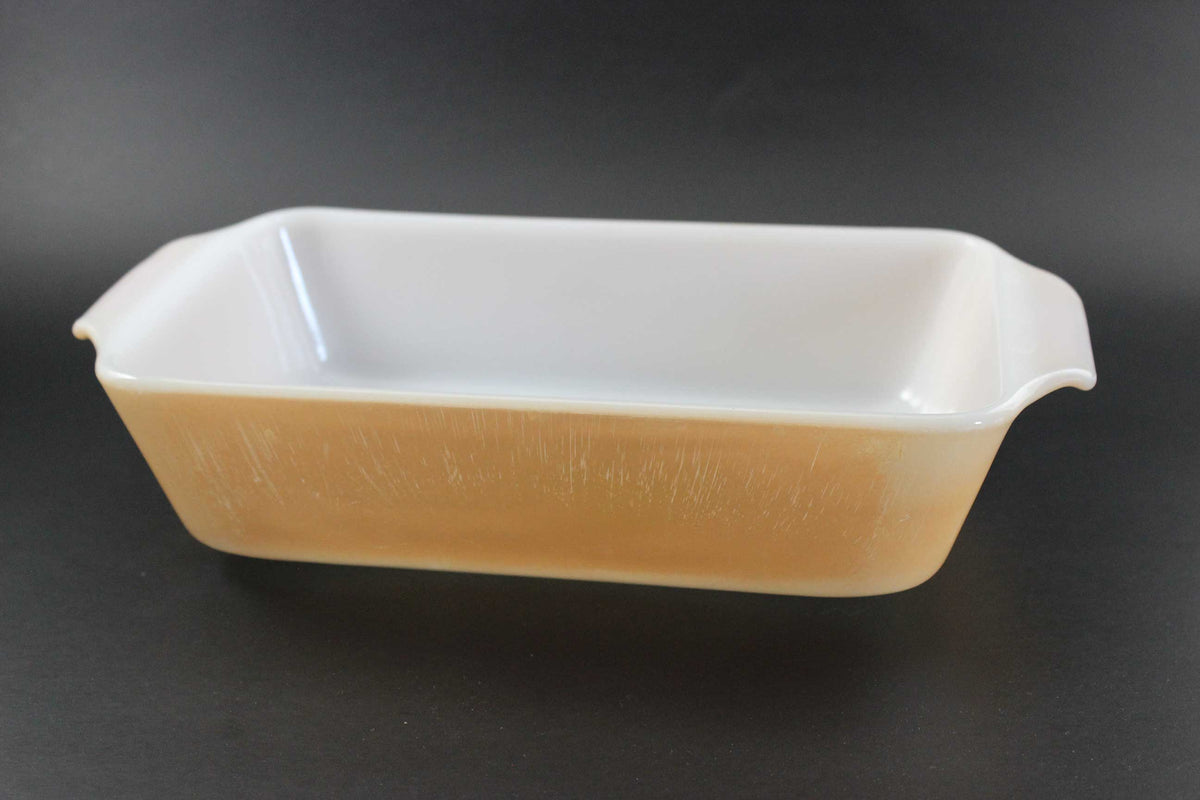 Fire King, Lustre Ware, Loaf Pan