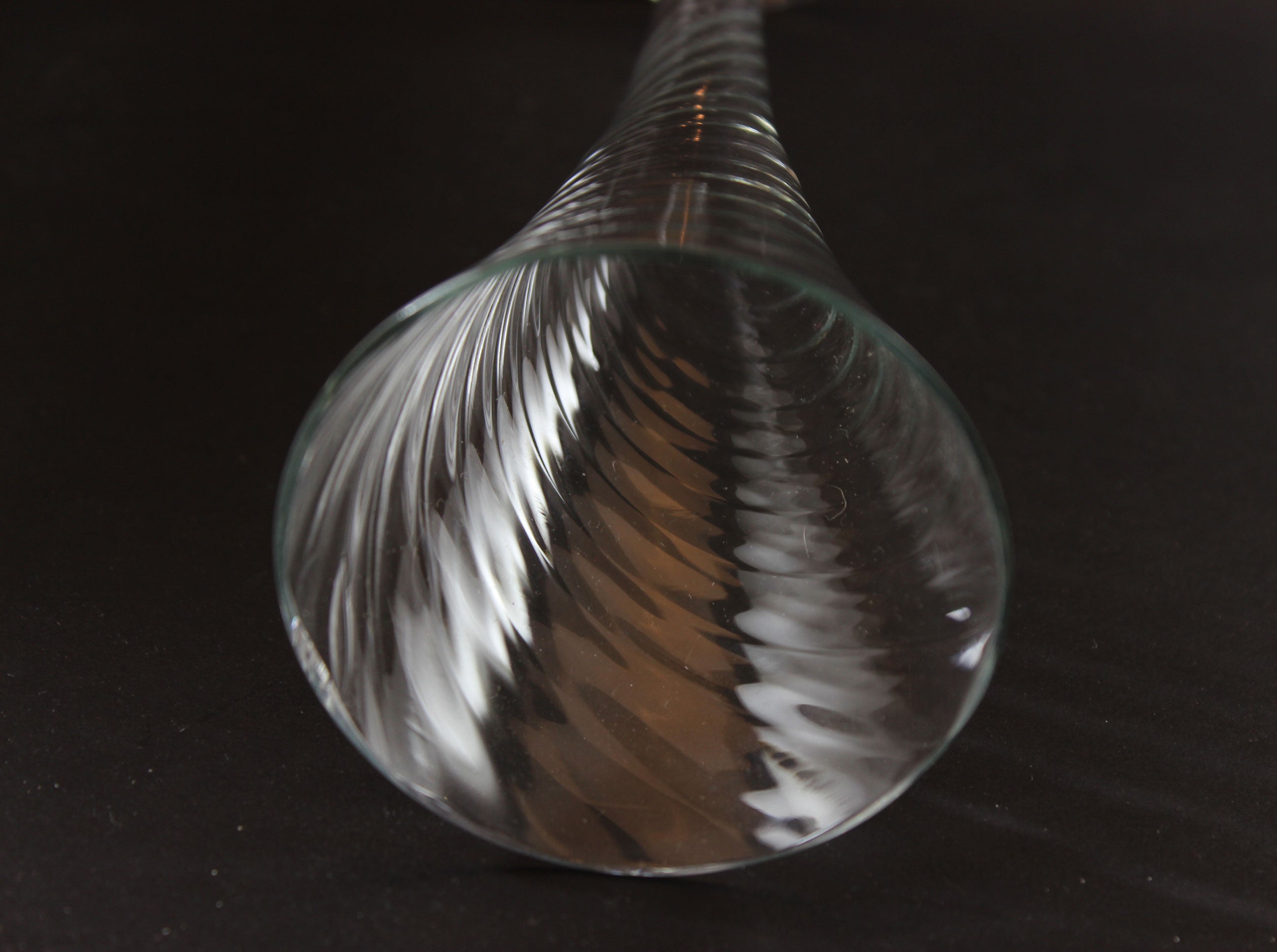 Fluted Champagne Glass, Renoir Pattern, Crate & Barrel