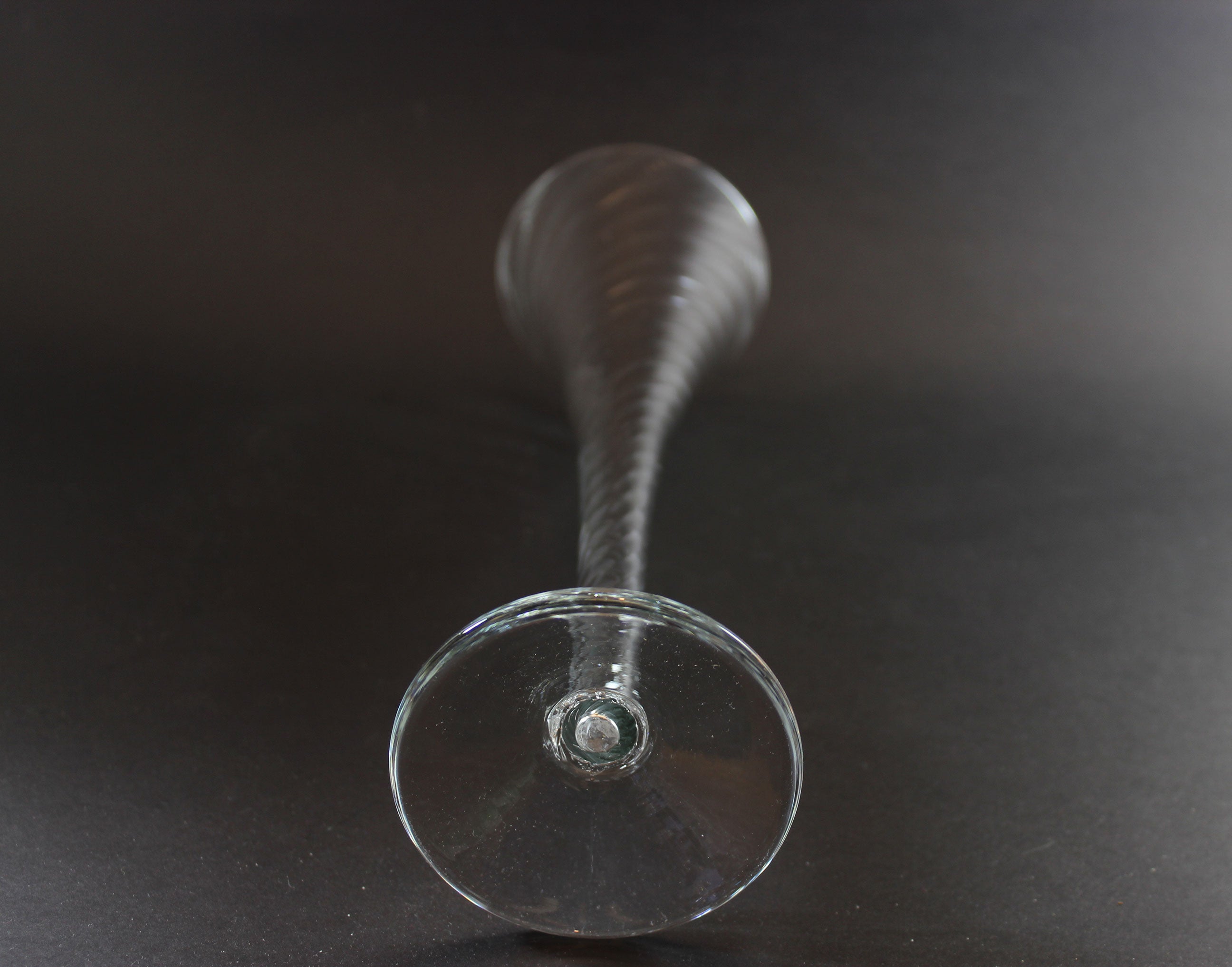 Fluted Champagne Glass, Renoir Pattern, Crate & Barrel