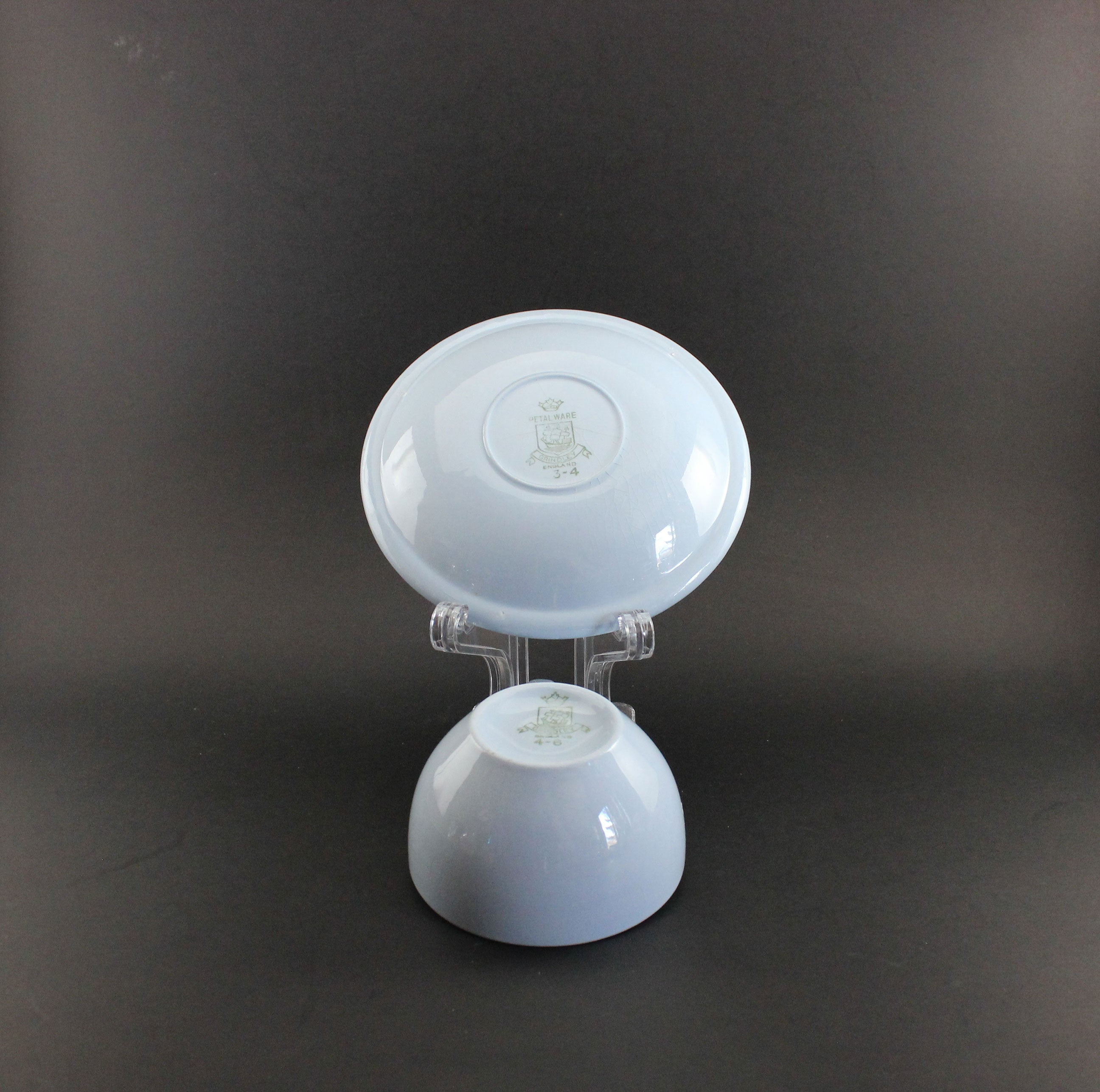 Blue Petalware Cup and Saucer
