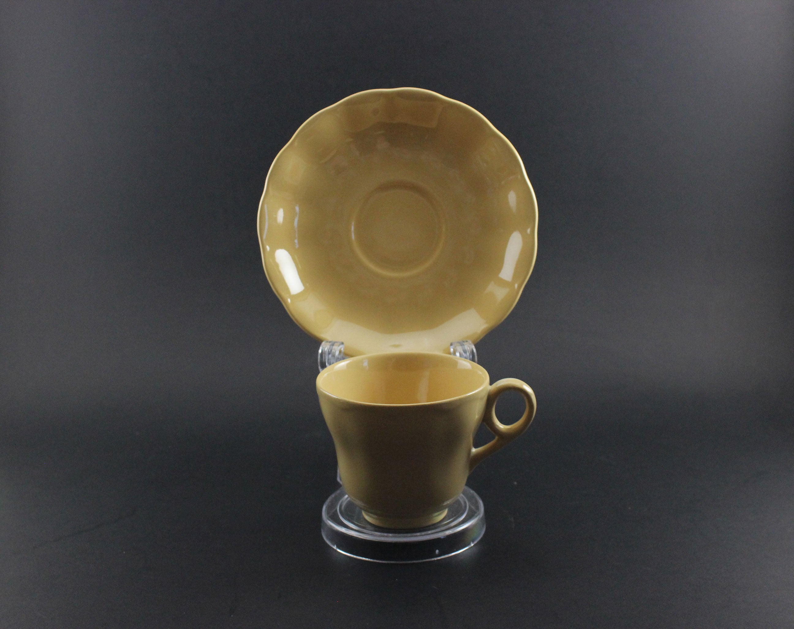 Grindley Laburnum Petal Teacup and Saucer