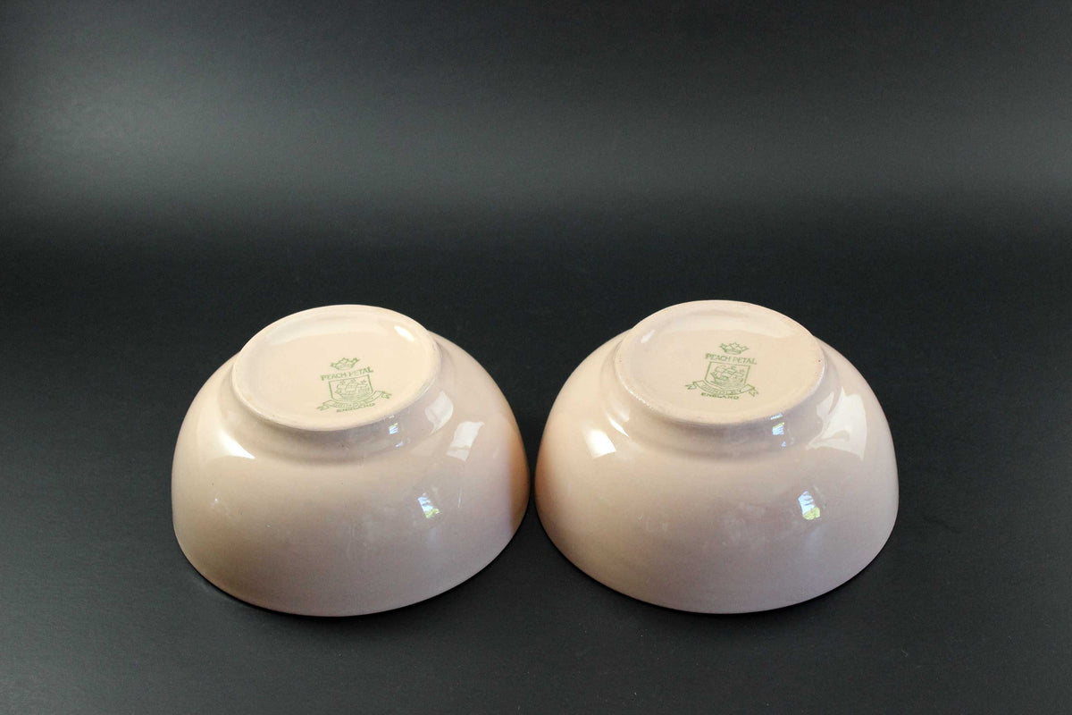 Grindley, Peach Petalware Small Bowls