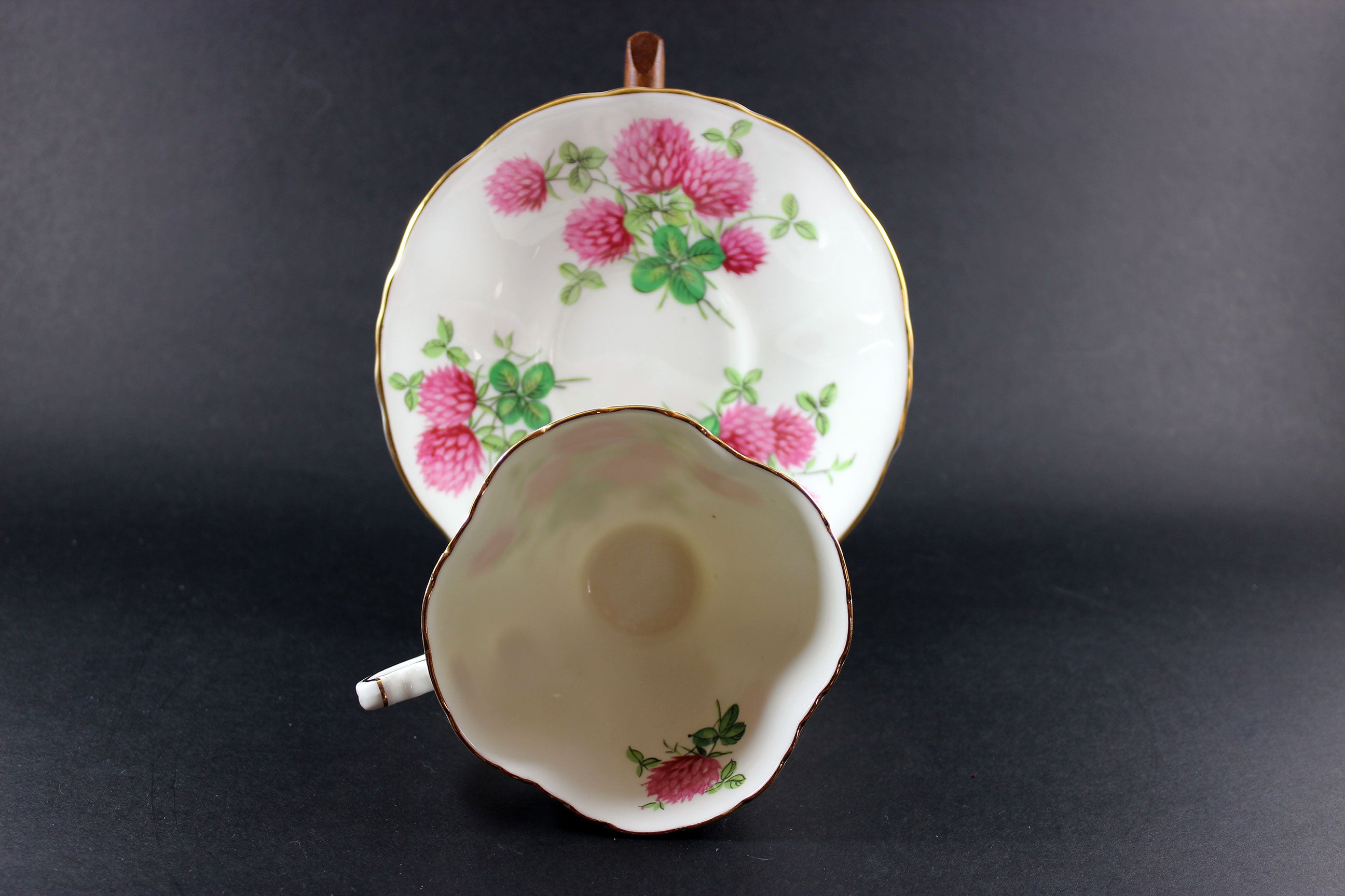 Hammersley, Pink Clover, Teacup and Saucer